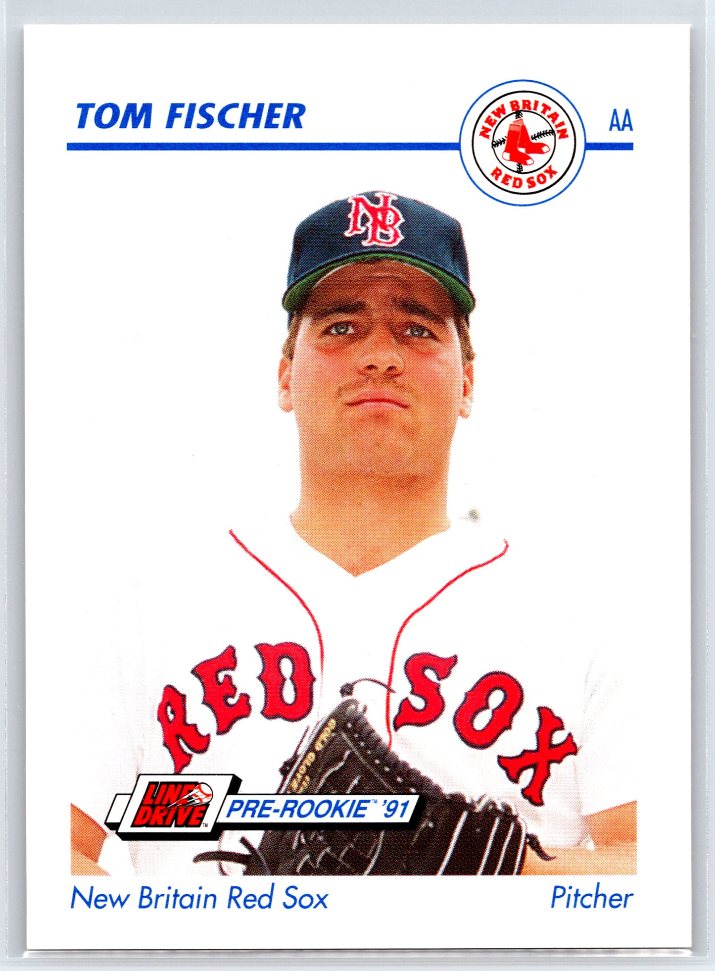 1991 Line Drive AA #458 Tom Fischer