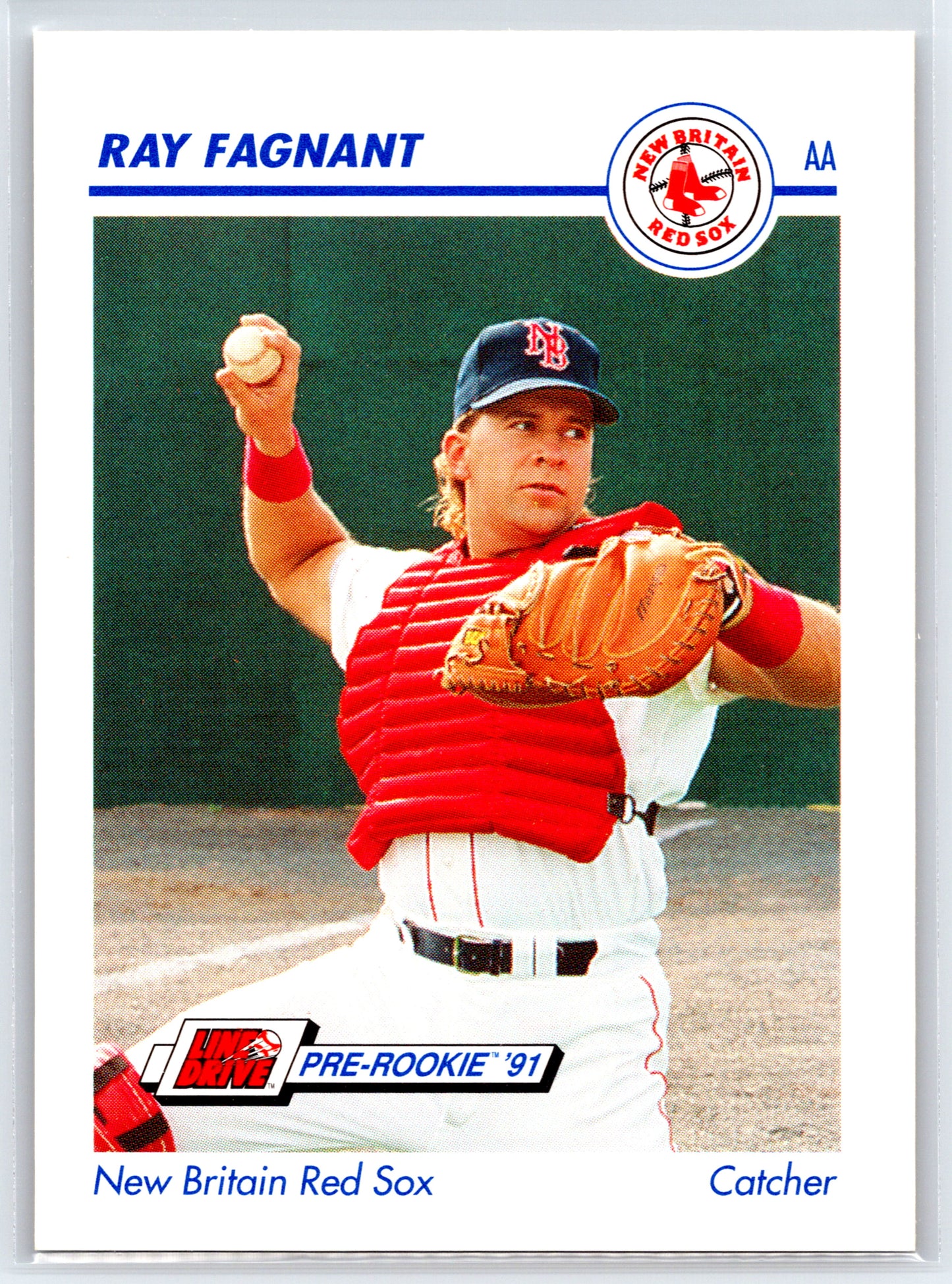 1991 Line Drive AA #457 Ray Fagnant
