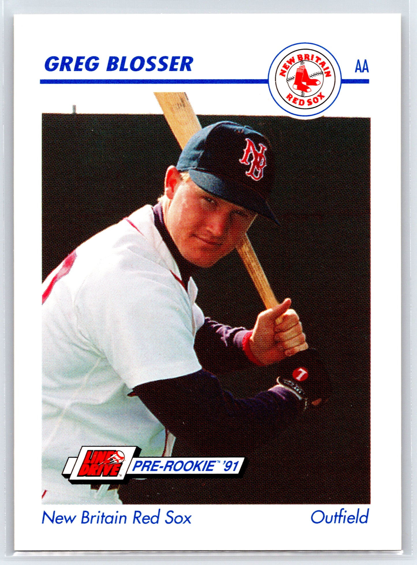 1991 Line Drive AA #452 Greg Blosser