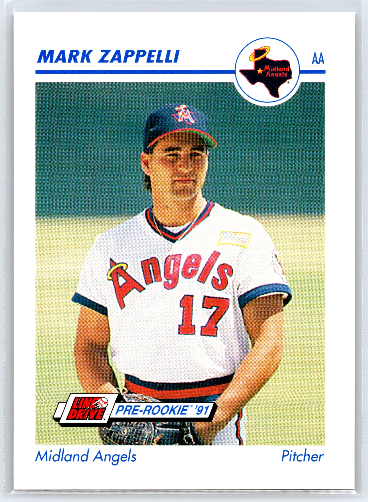 1991 Line Drive AA #448 Mark Zappelli