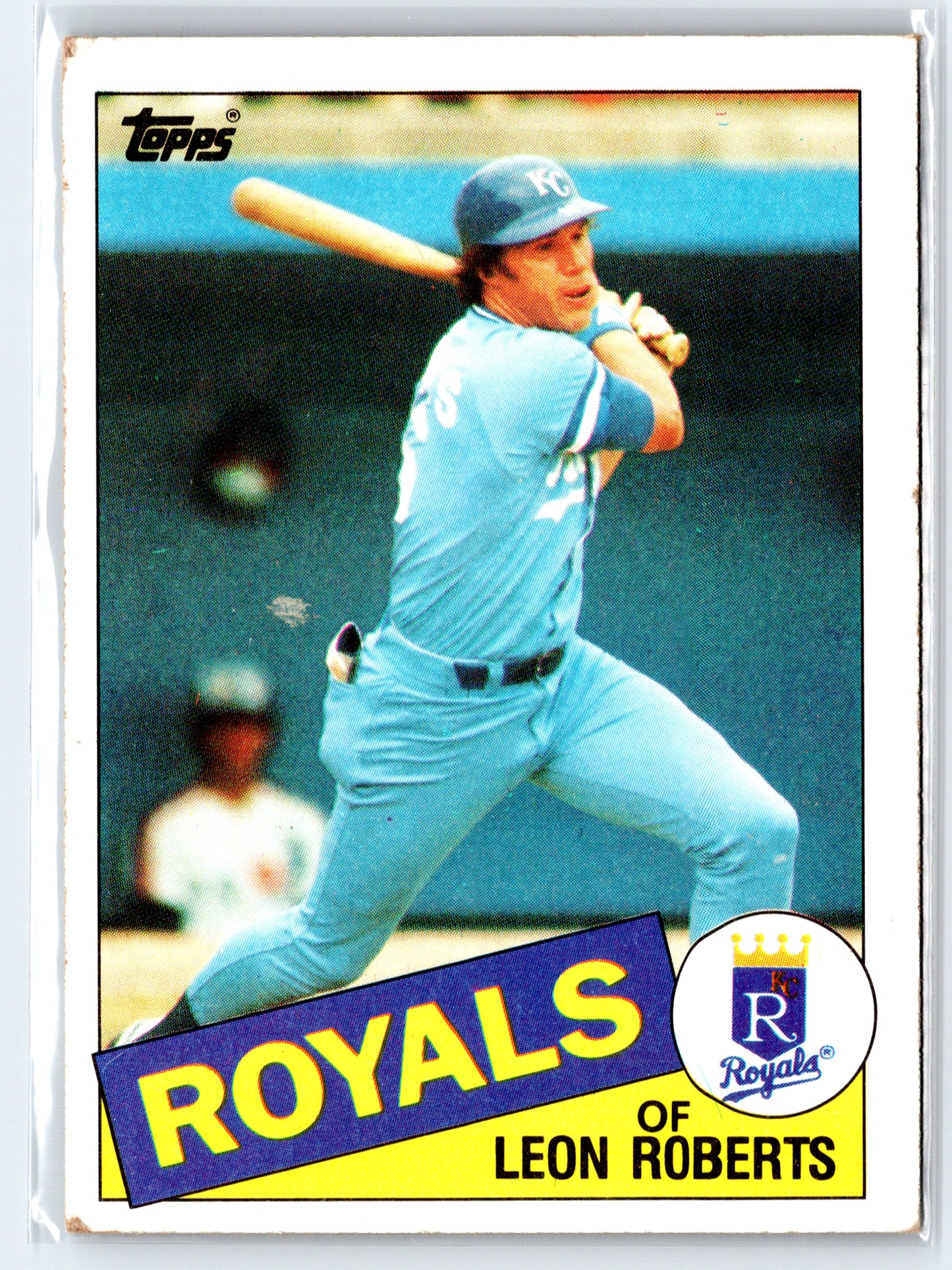 1985 Topps #217 Leon Roberts