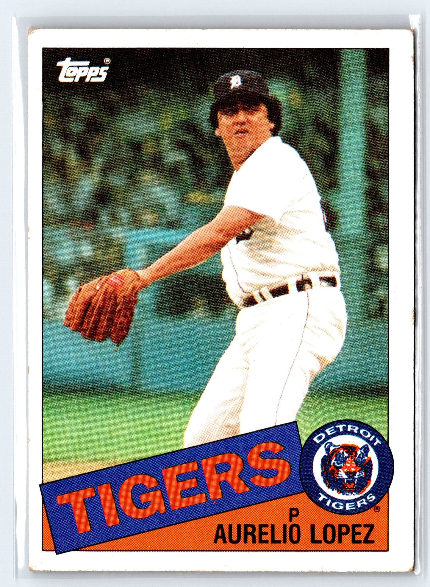 1985 Topps #539 Aurelio Lopez