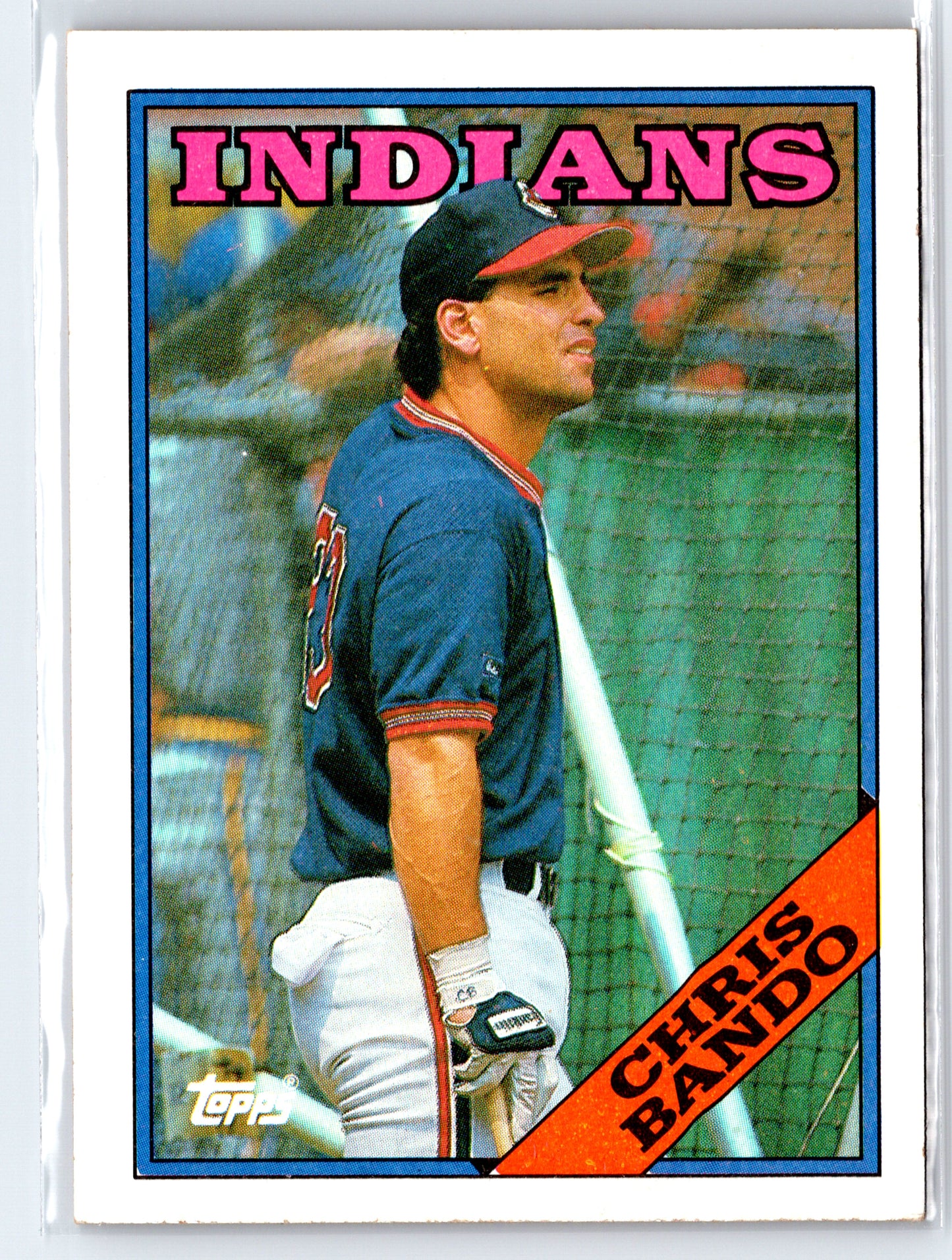 1988 Topps #604 Chris Bando