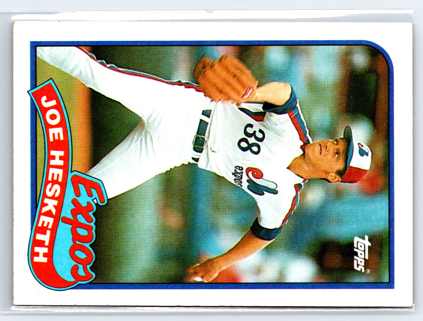 1989 Topps #614 Joe Hesketh