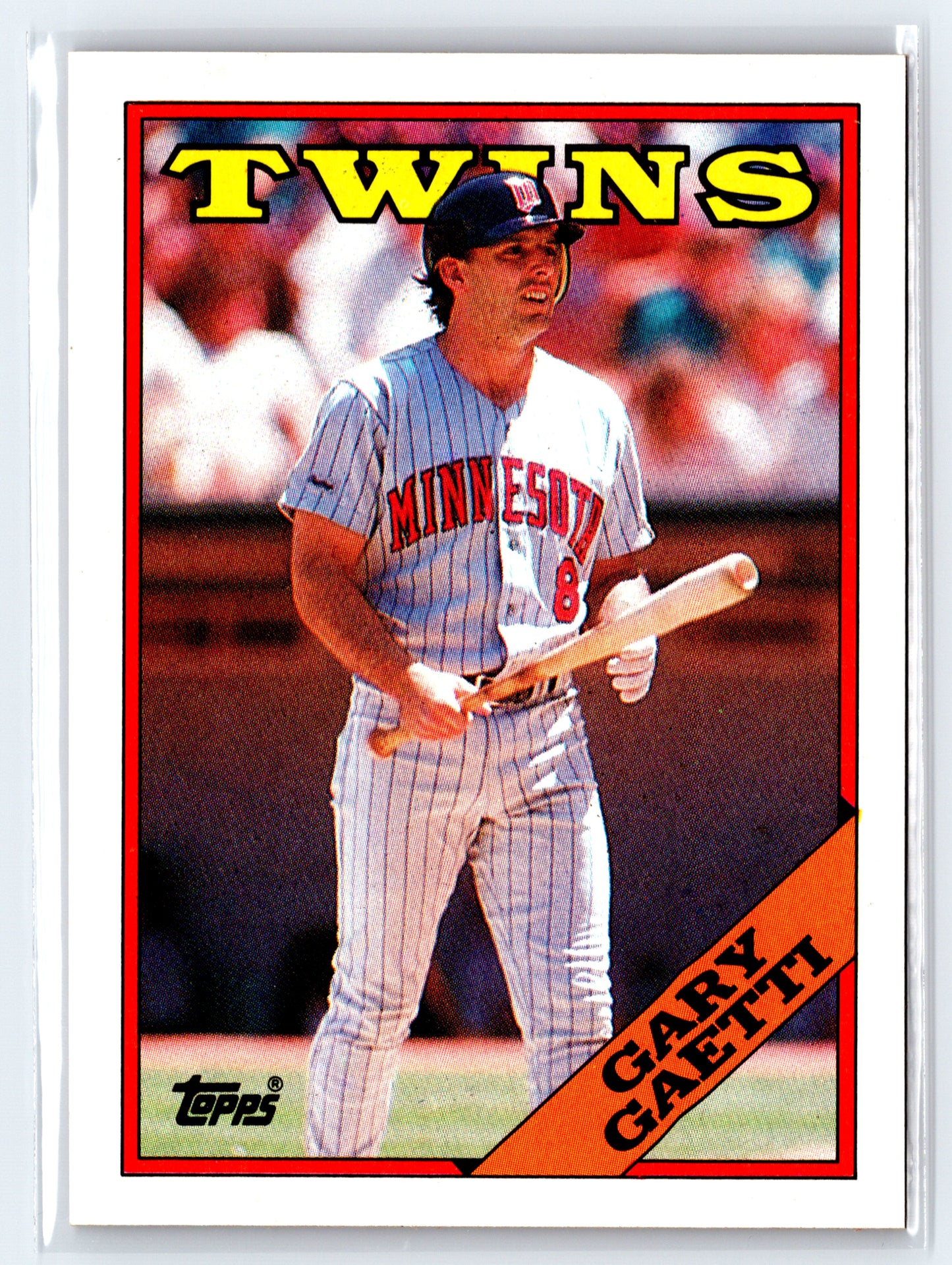 1988 Topps #578 Gary Gaetti