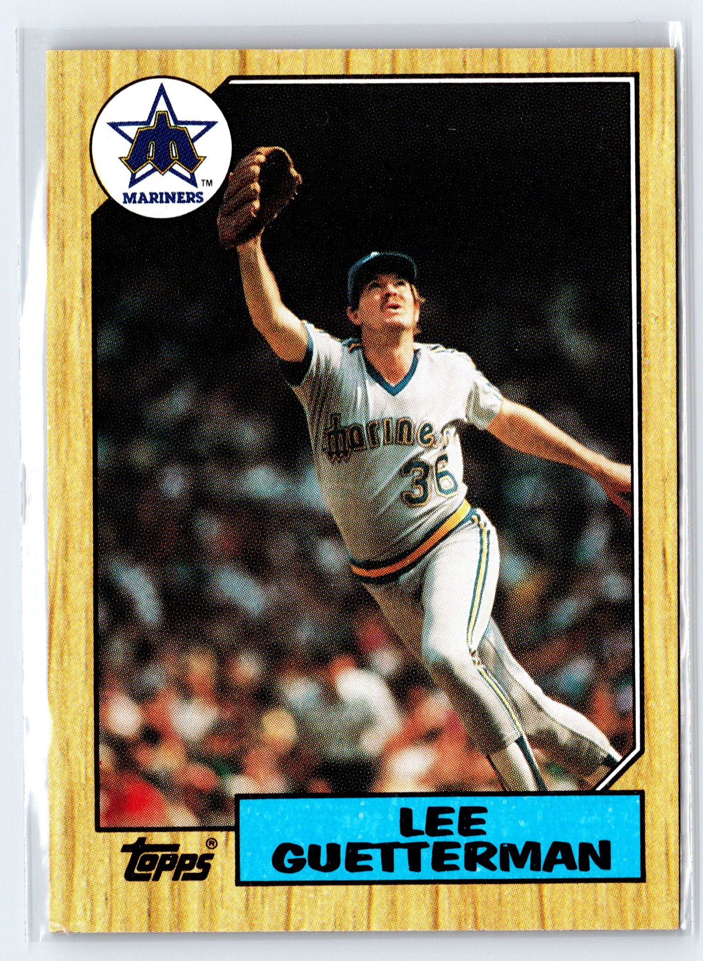 1987 Topps #307 Lee Guetterman