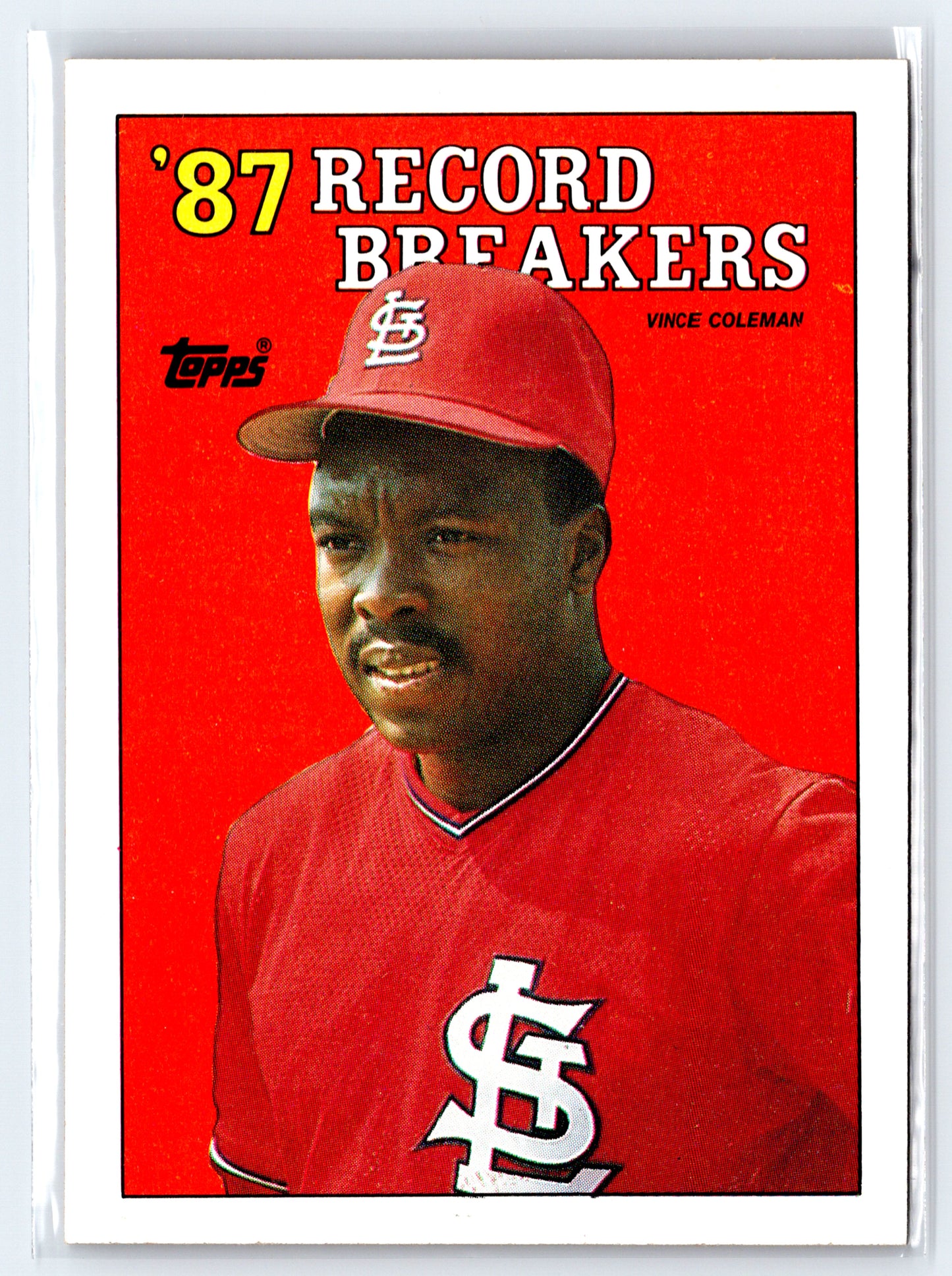 1988 Topps #1 Vince Coleman