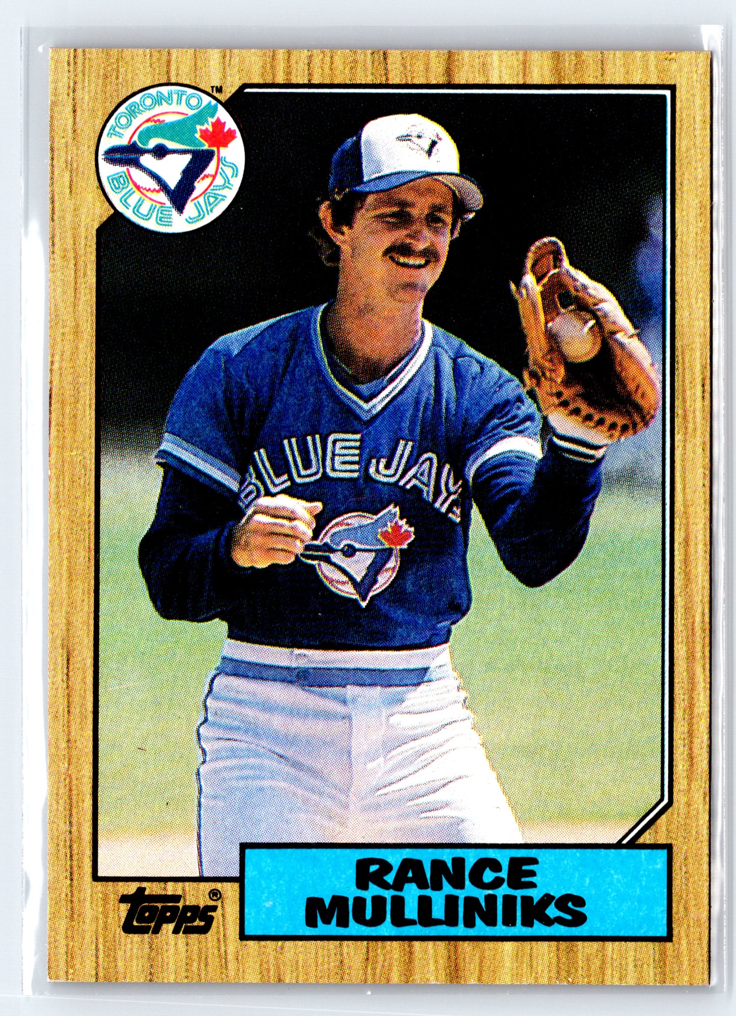 1987 Topps #537 Rance Mulliniks