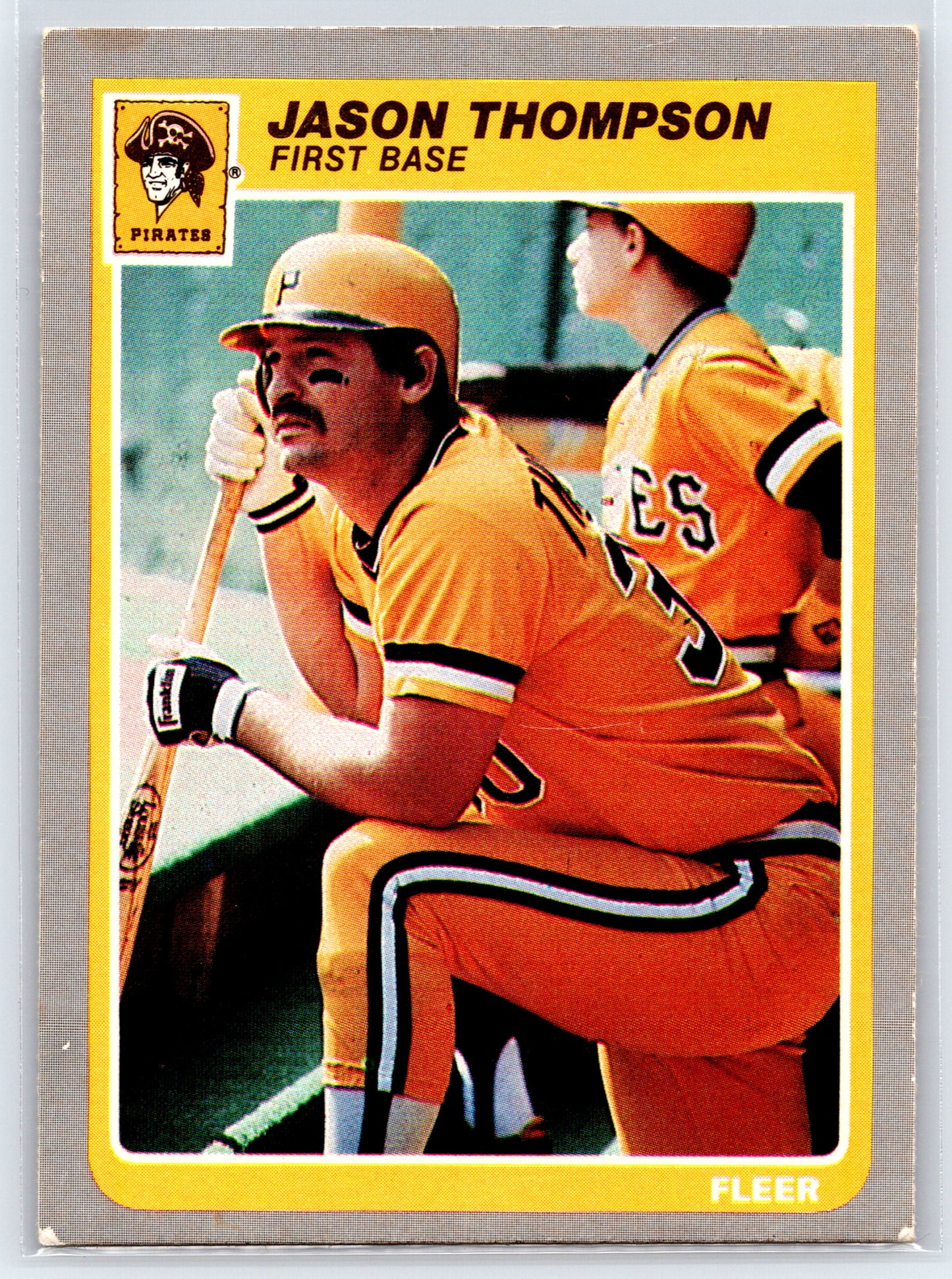 1985 Fleer #478 Jason Thompson