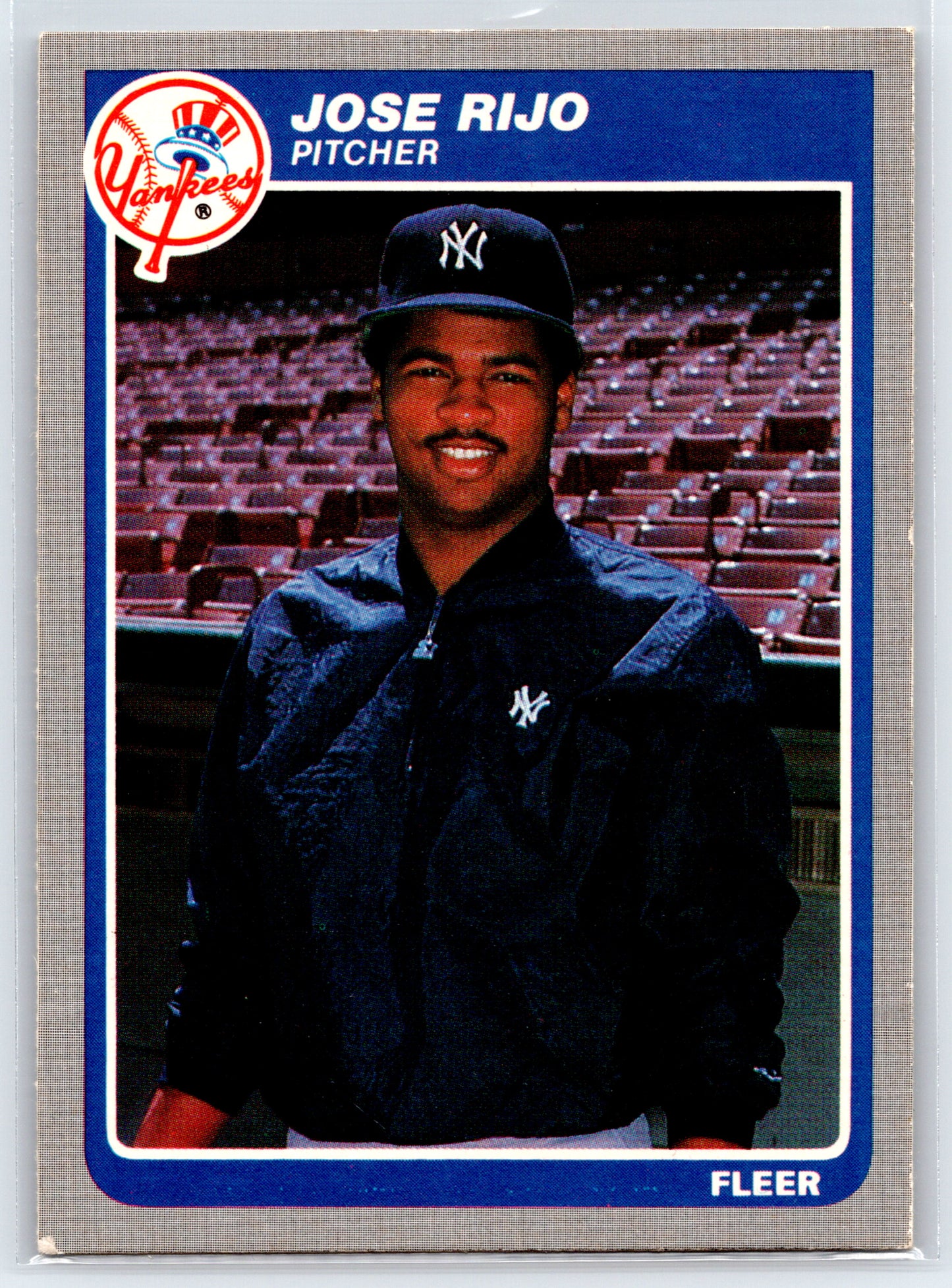 1985 Fleer #143 Jose Rijo