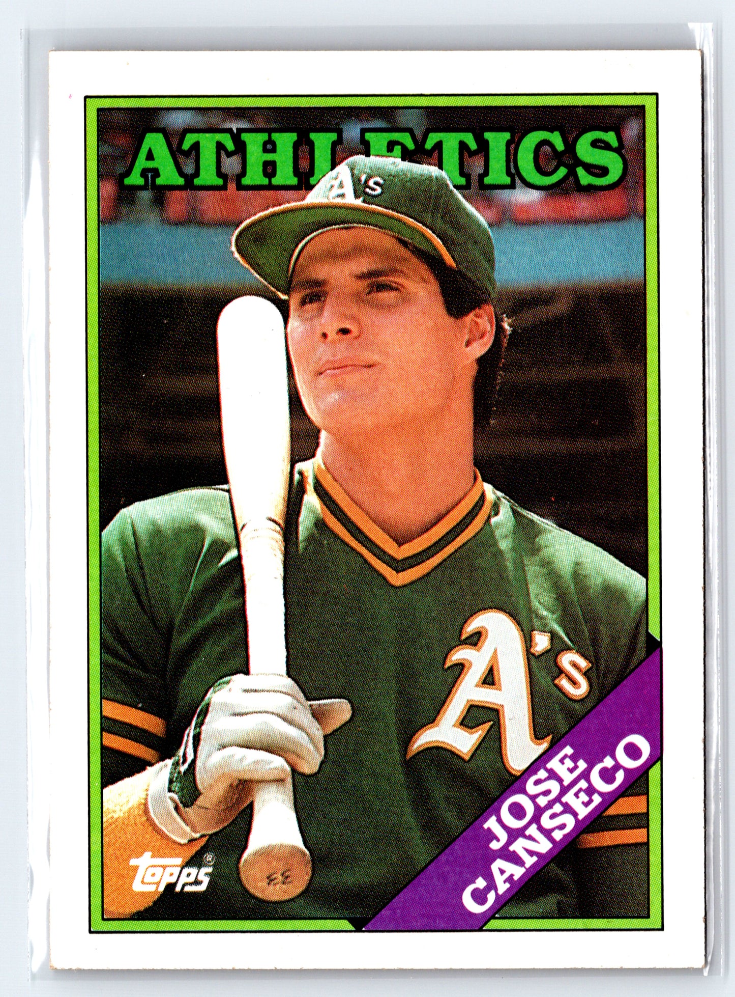 1988 Topps #370 Jose Canseco