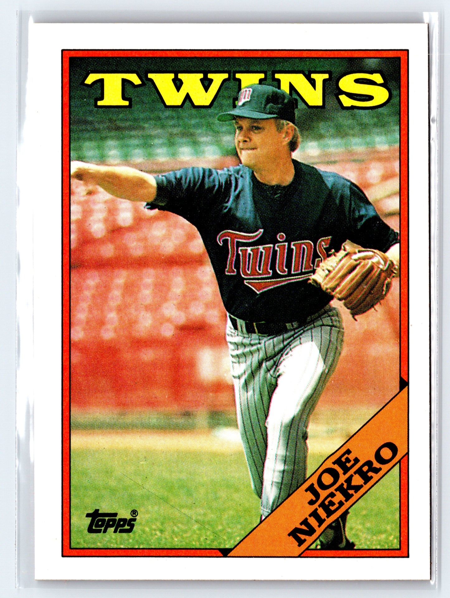 1988 Topps #473 Joe Niekro