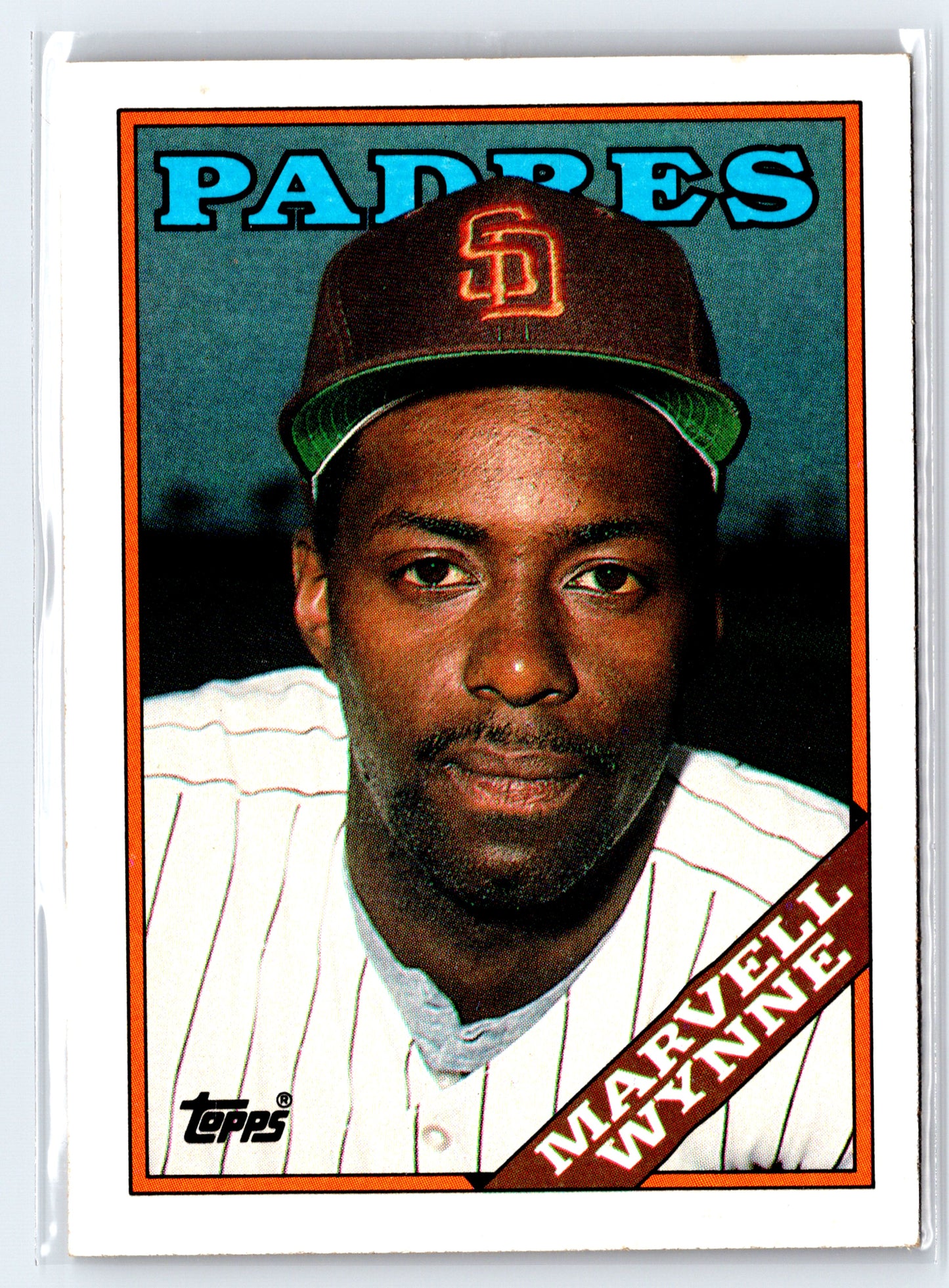 1988 Topps #454 Marvell Wynne