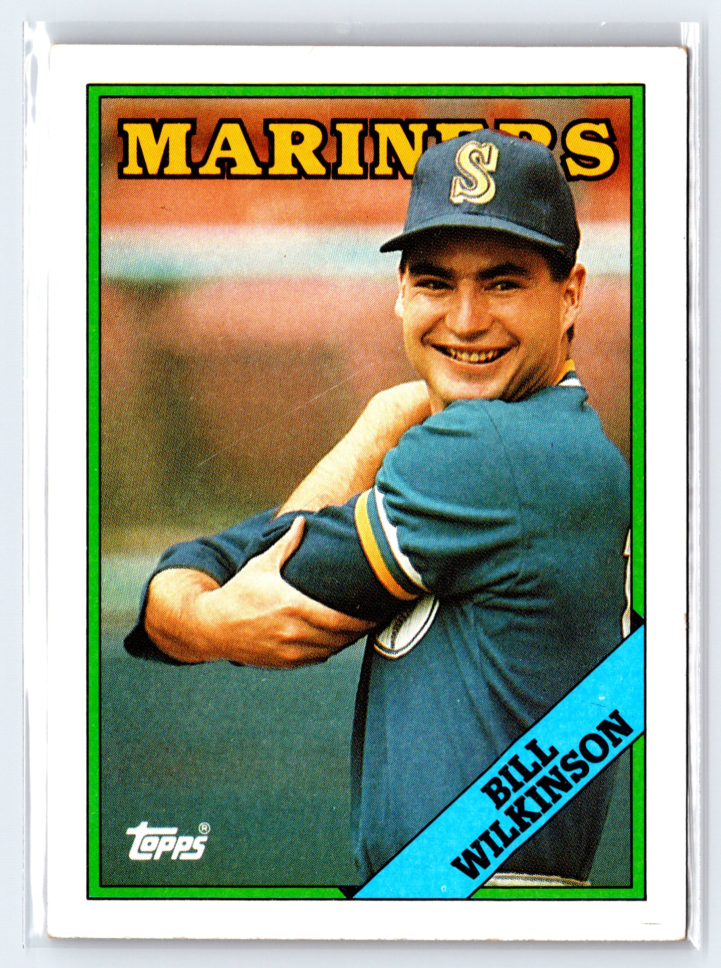 1988 Topps #376 Bill Wilkinson