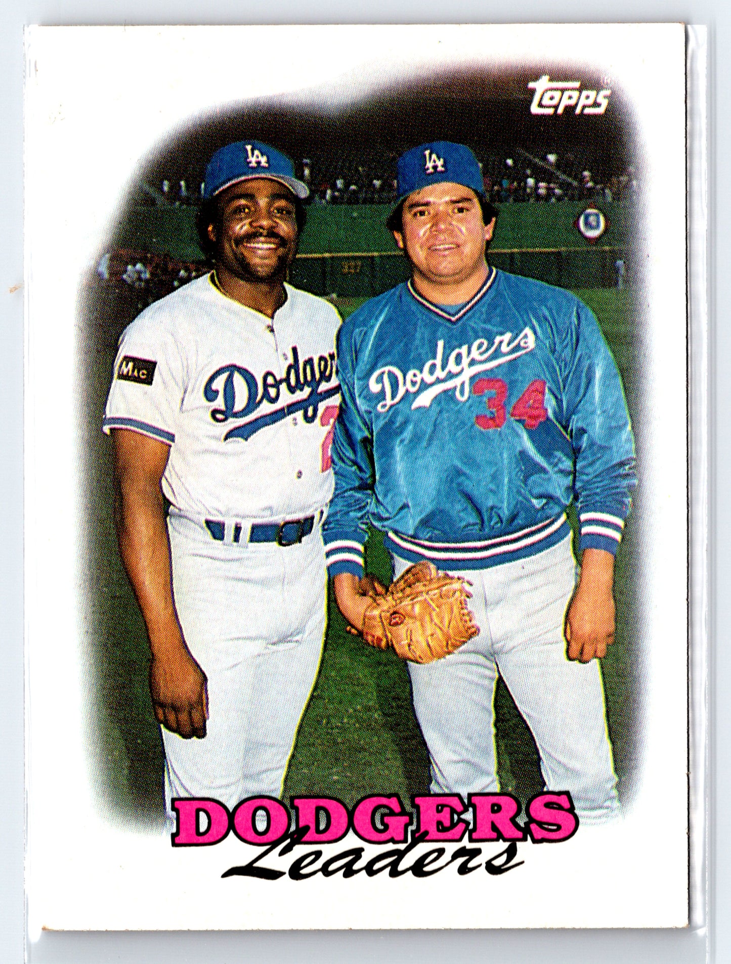 1988 Topps #489 Dodgers Leaders
