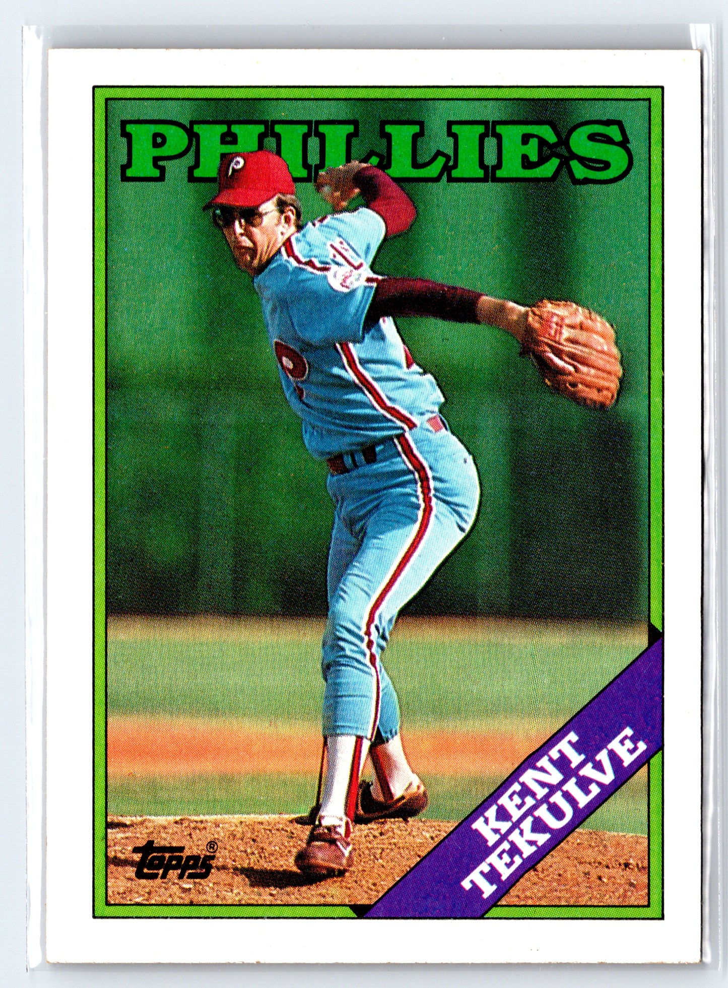 1988 Topps #543 Kent Tekulve