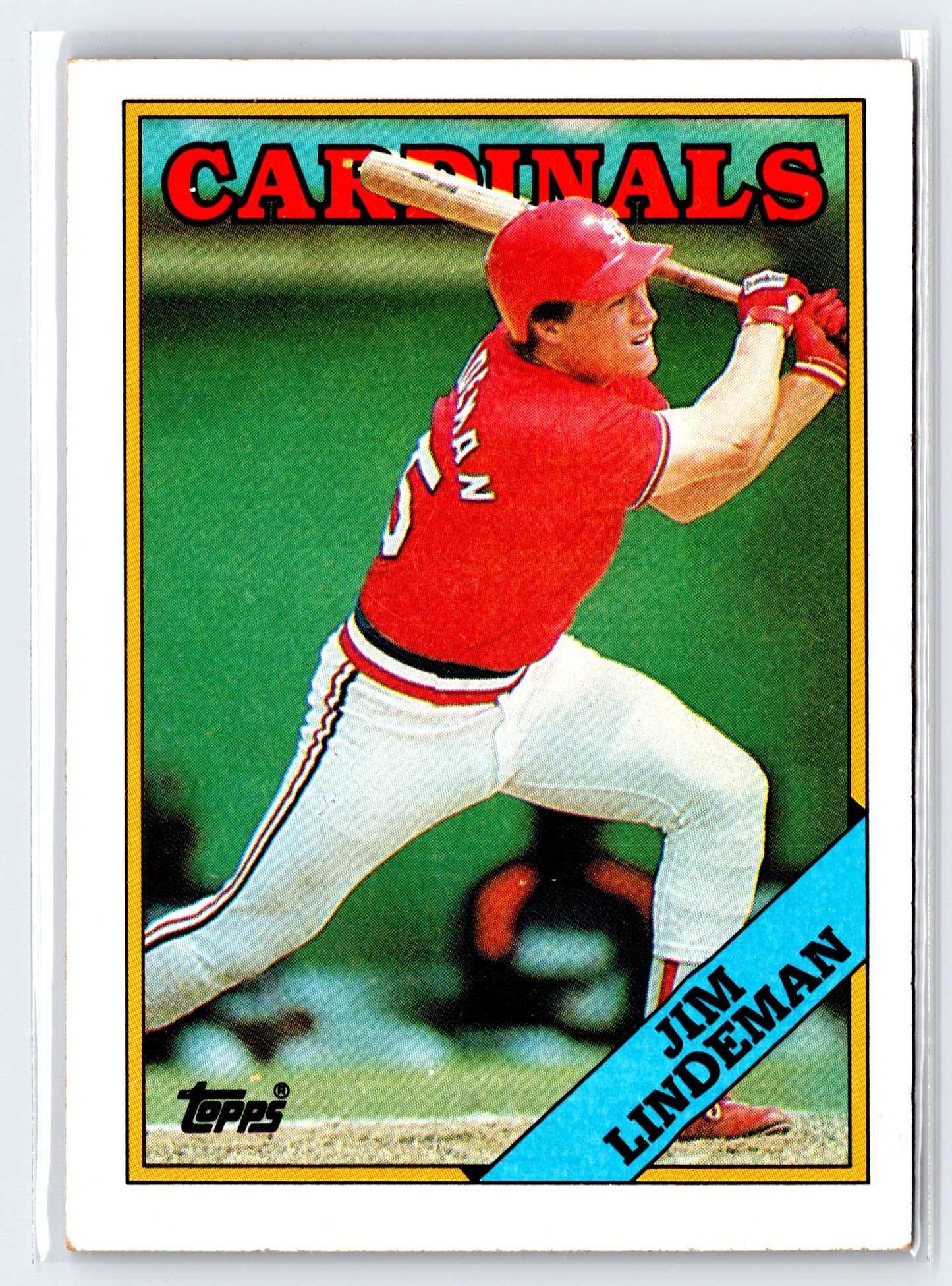 1988 Topps #562 Jim Lindeman