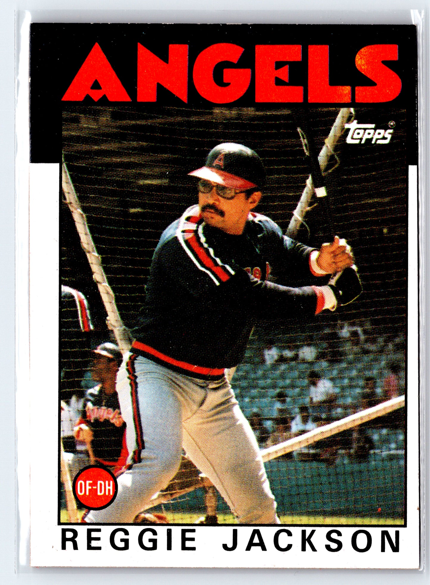 1986 Topps #700 Reggie Jackson