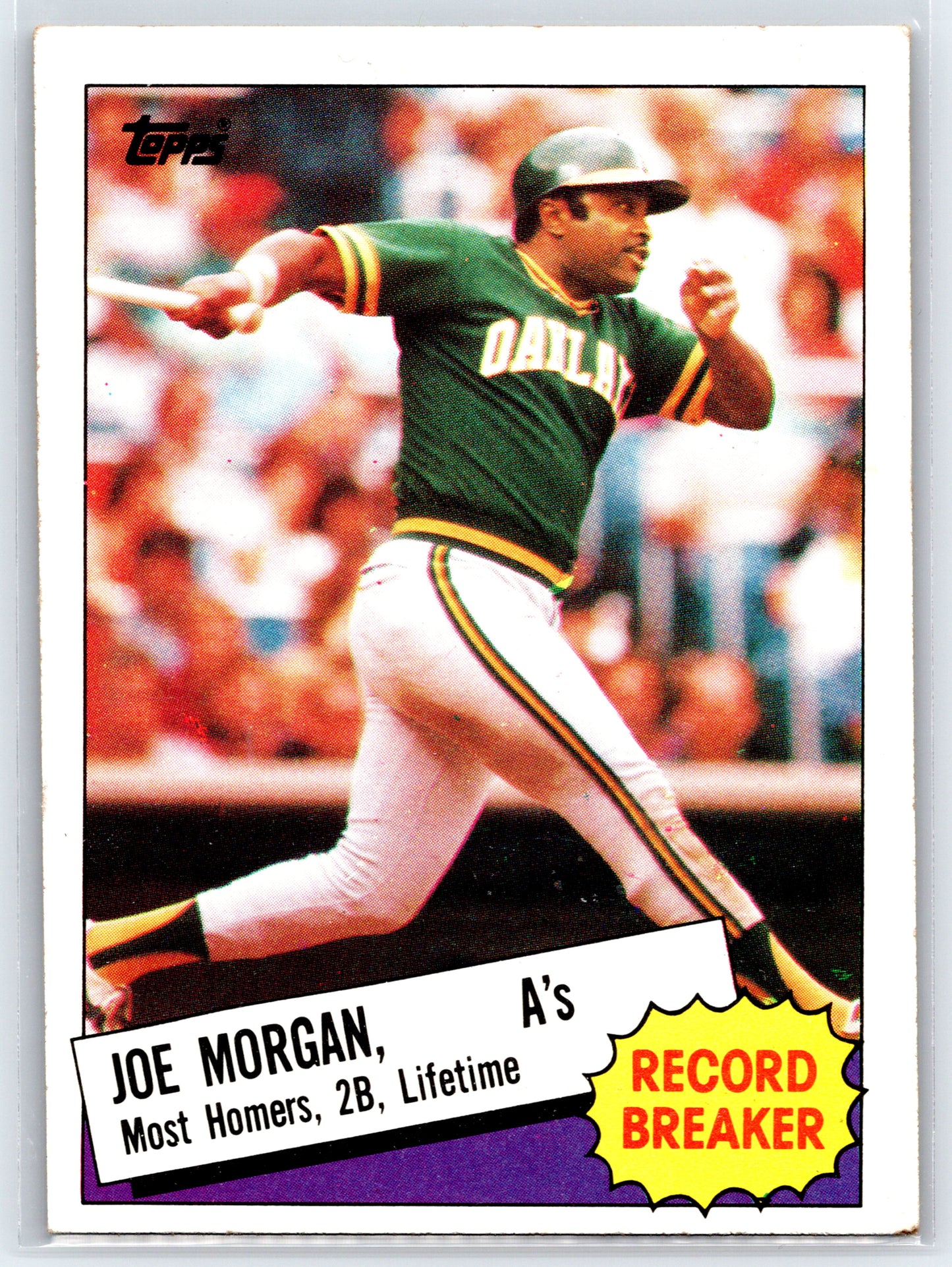 1985 Topps #5 Joe Morgan
