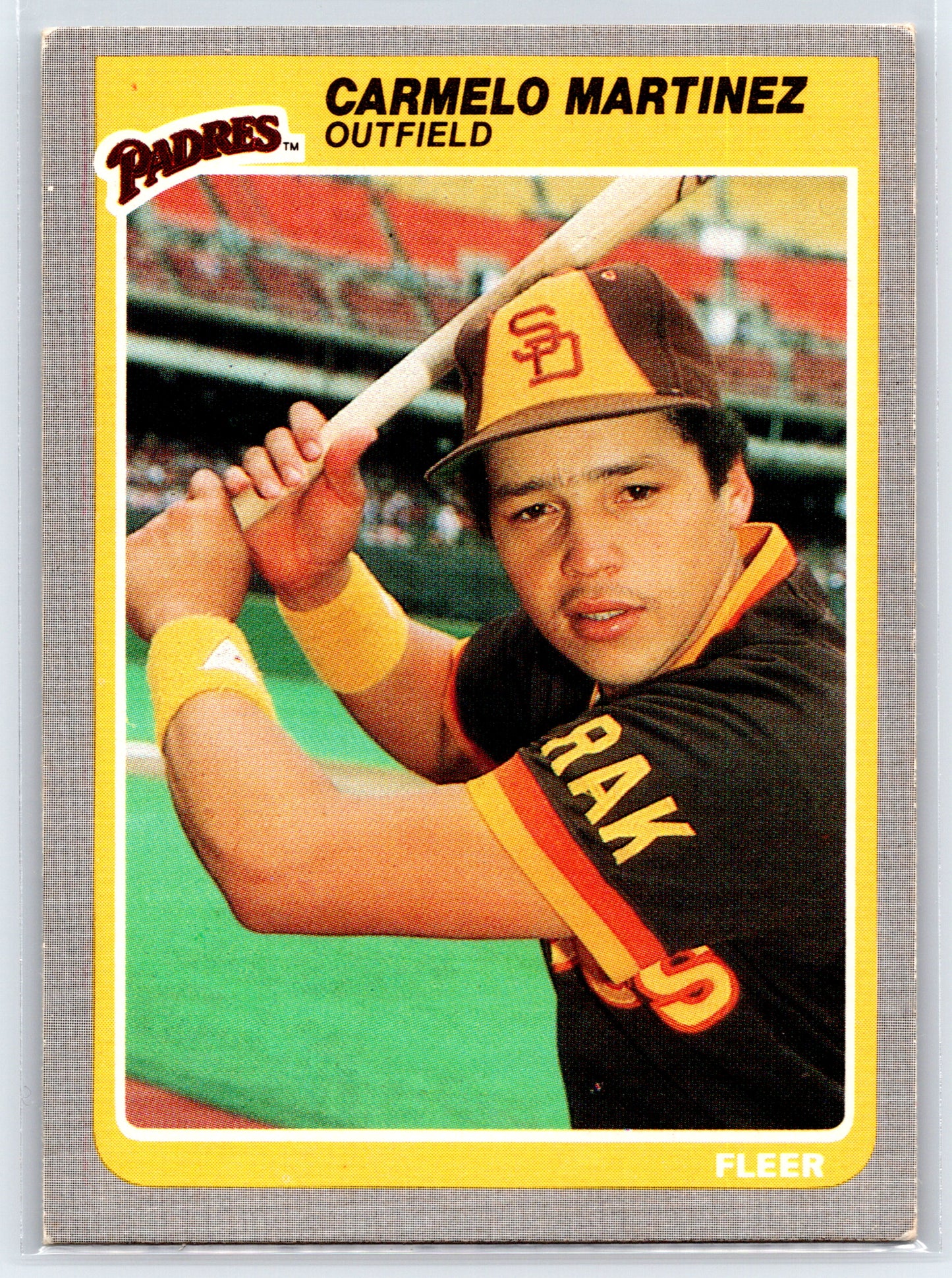 1985 Fleer #40 Carmelo Martinez