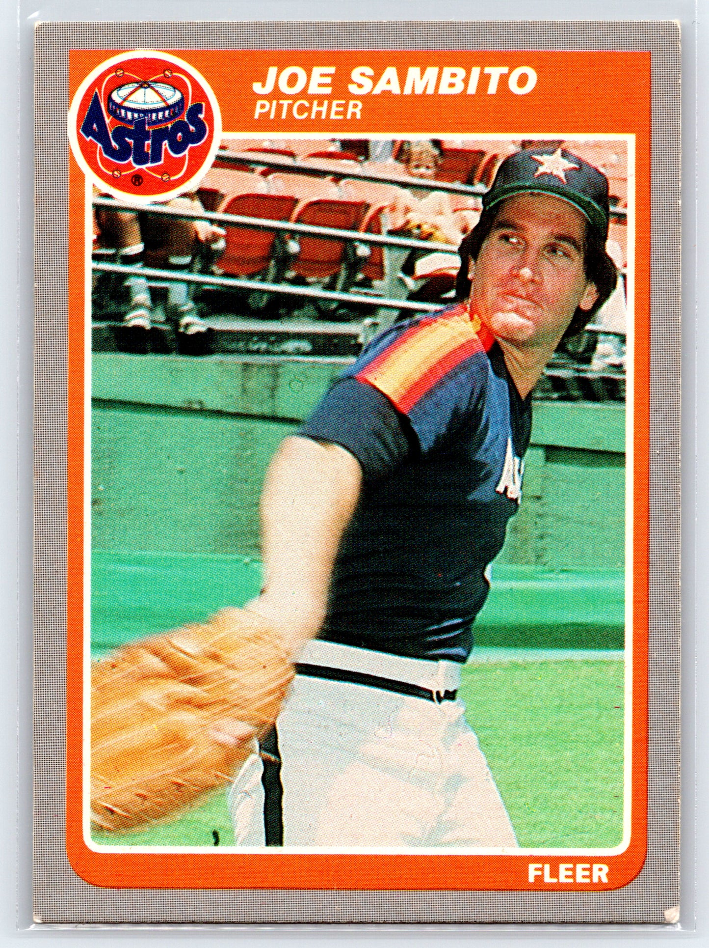 1985 Fleer #360 Joe Sambito