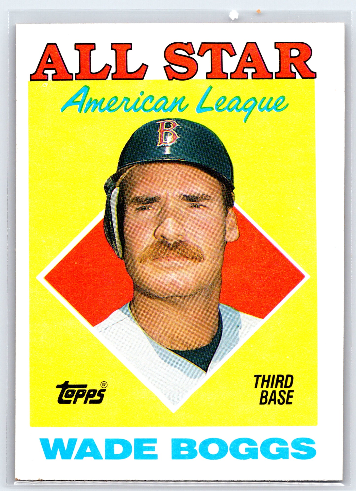 1988 Topps #388 Wade Boggs