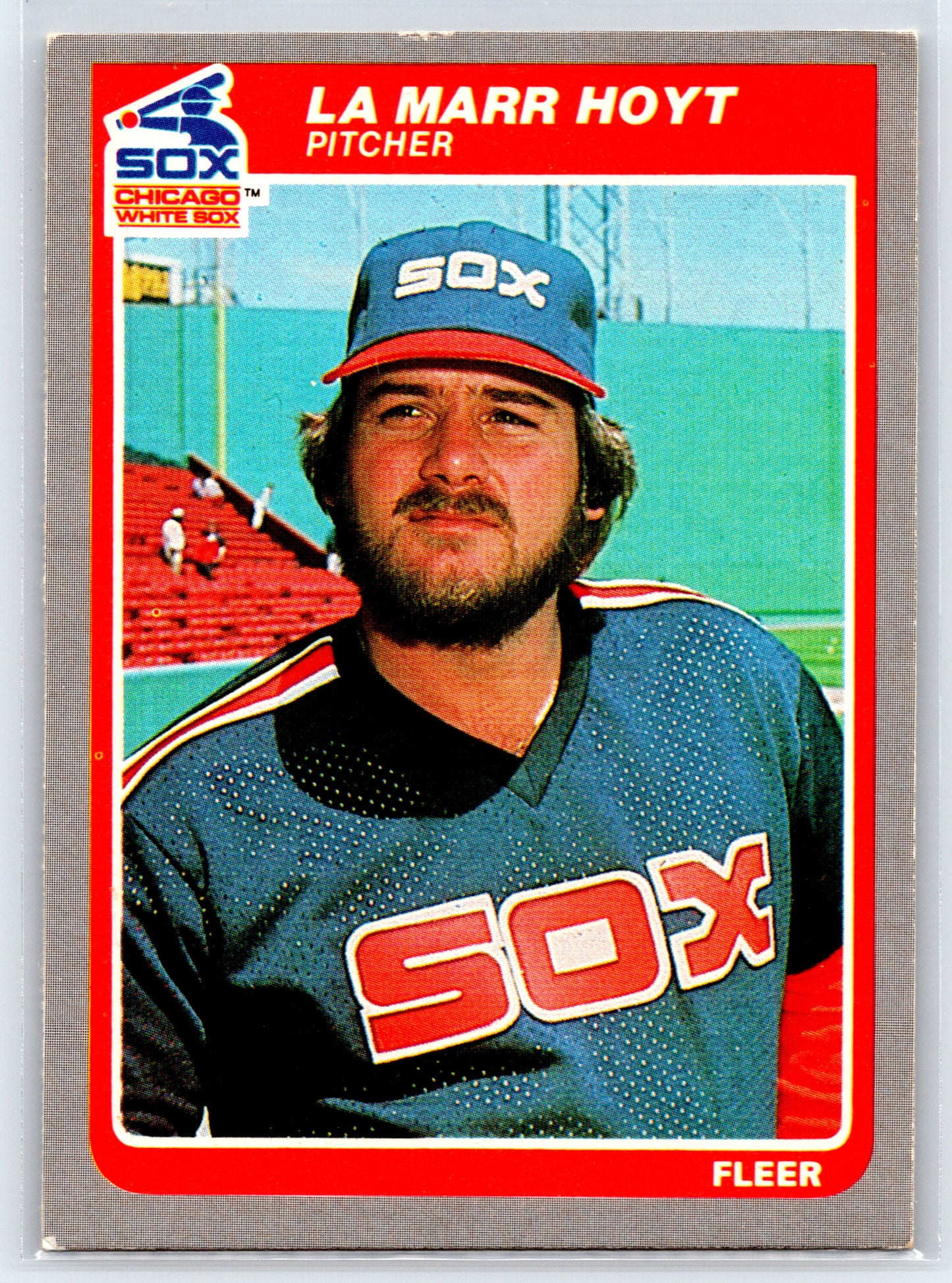 1985 Fleer #517 LaMarr Hoyt