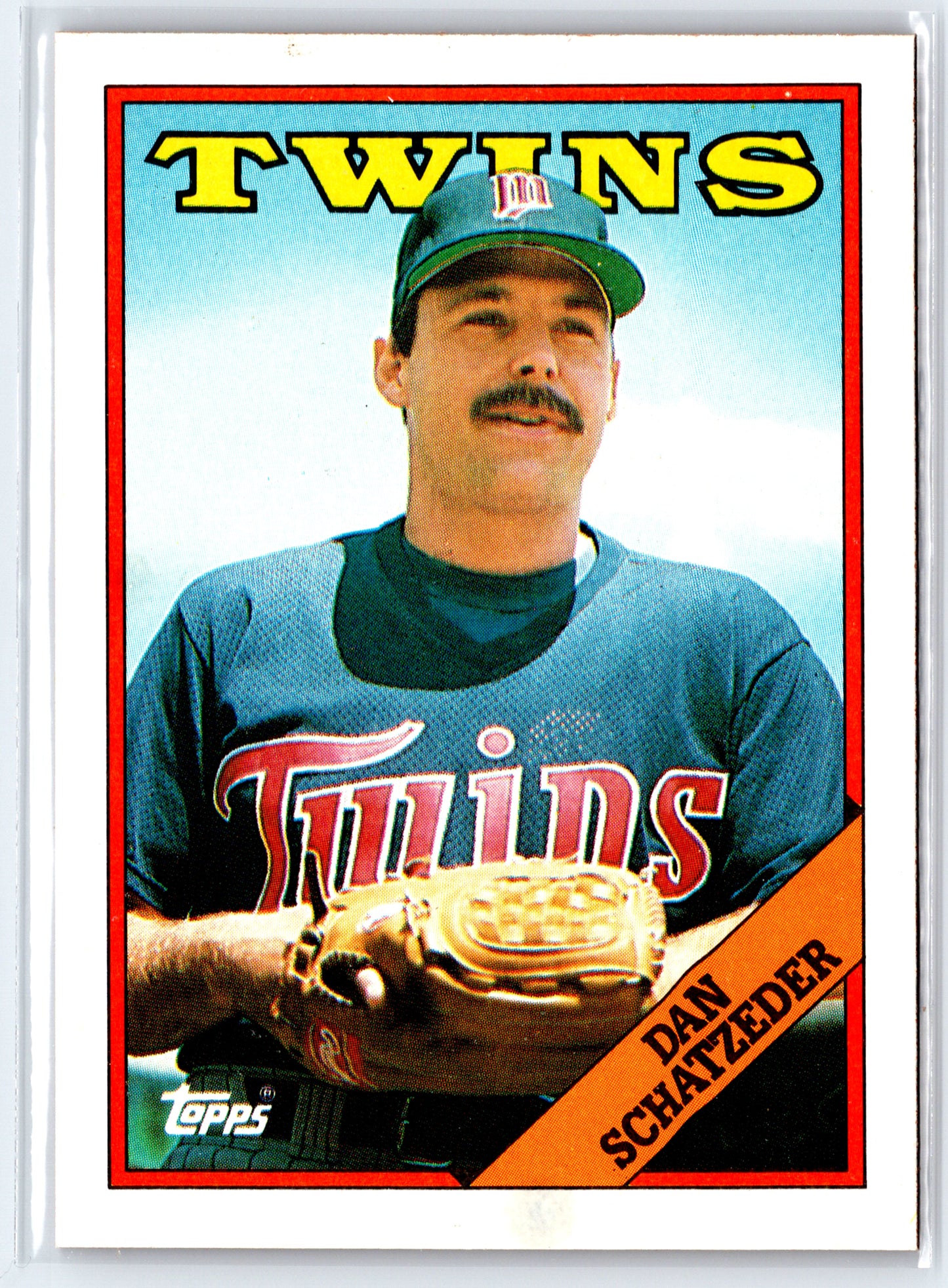 1988 Topps #218 Dan Schatzeder