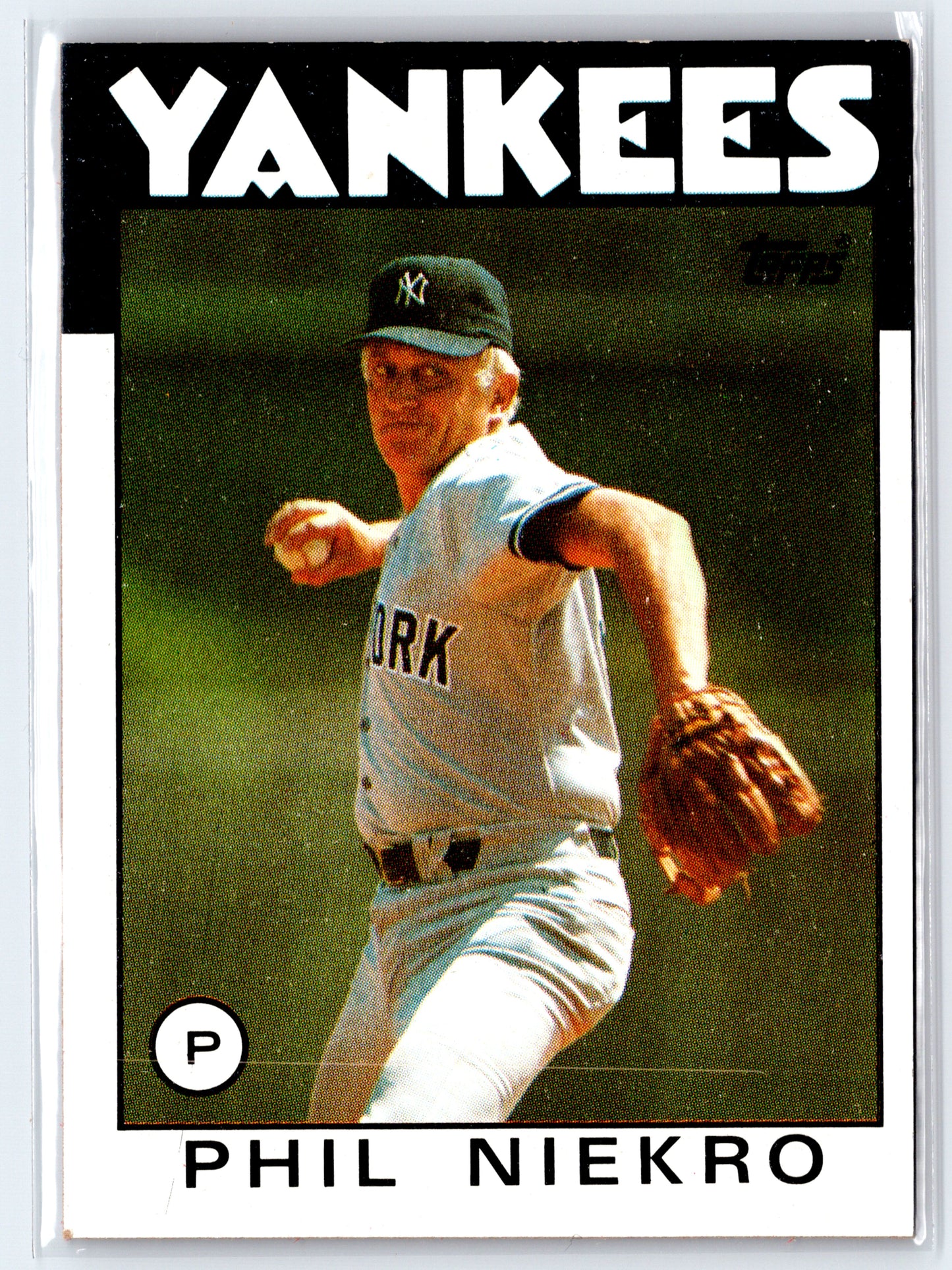 1986 Topps #790 Phil Niekro