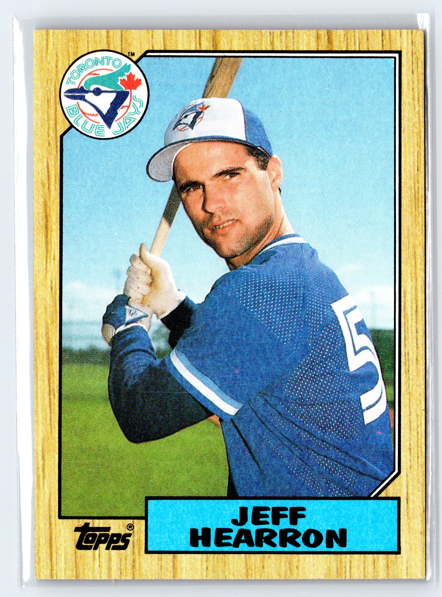 1987 Topps #274 Jeff Hearron