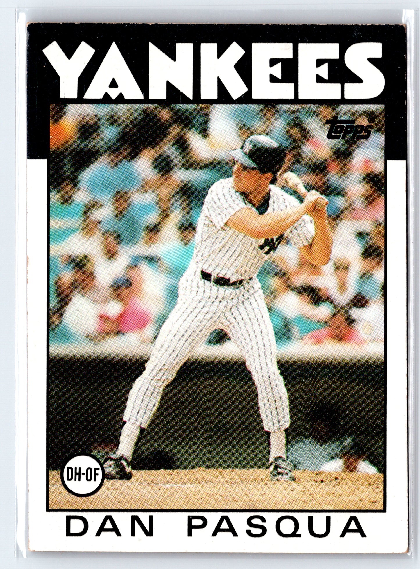1986 Topps #259 Dan Pasqua