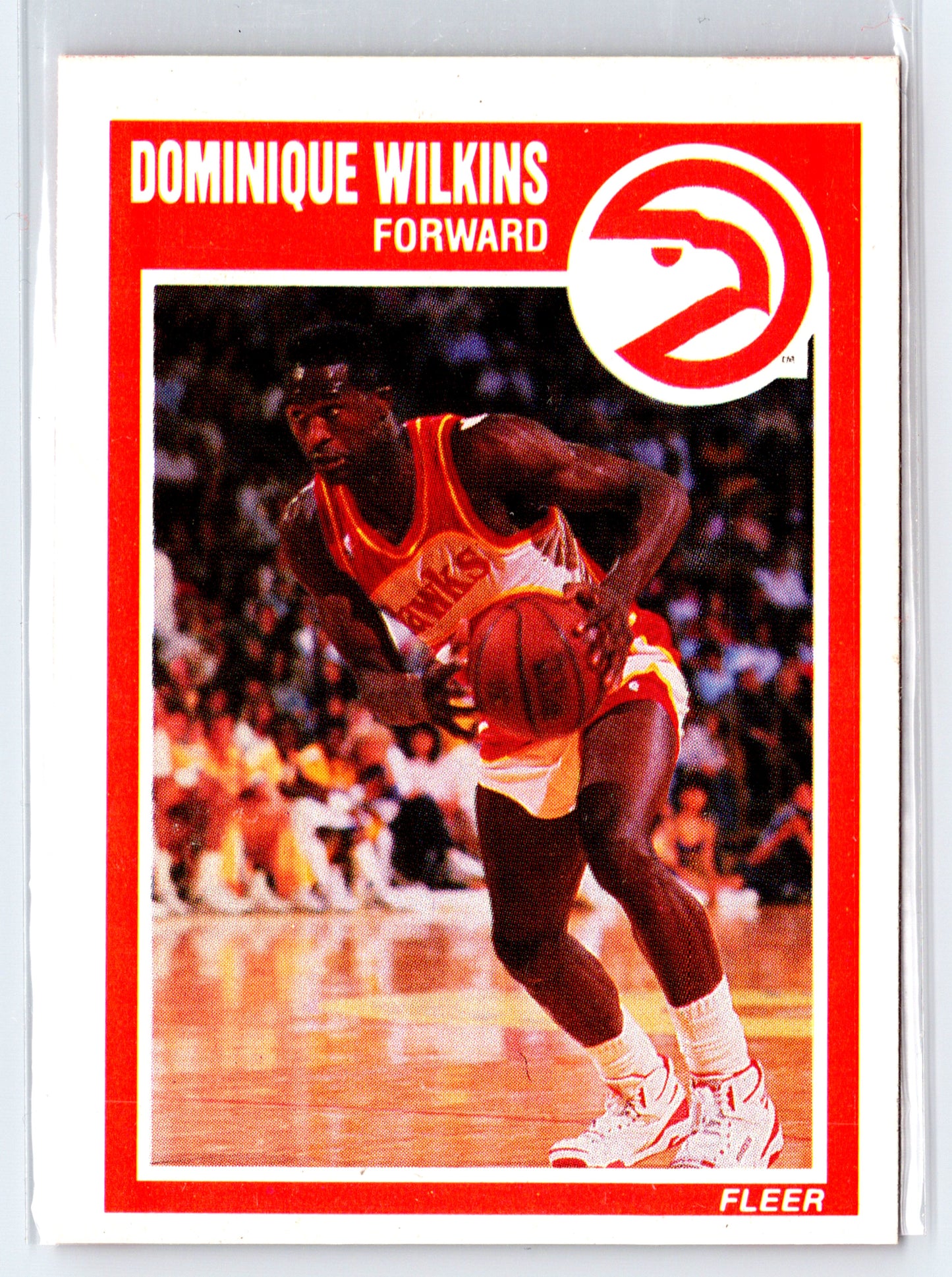 1989-90 Fleer #7 Dominique Wilkins
