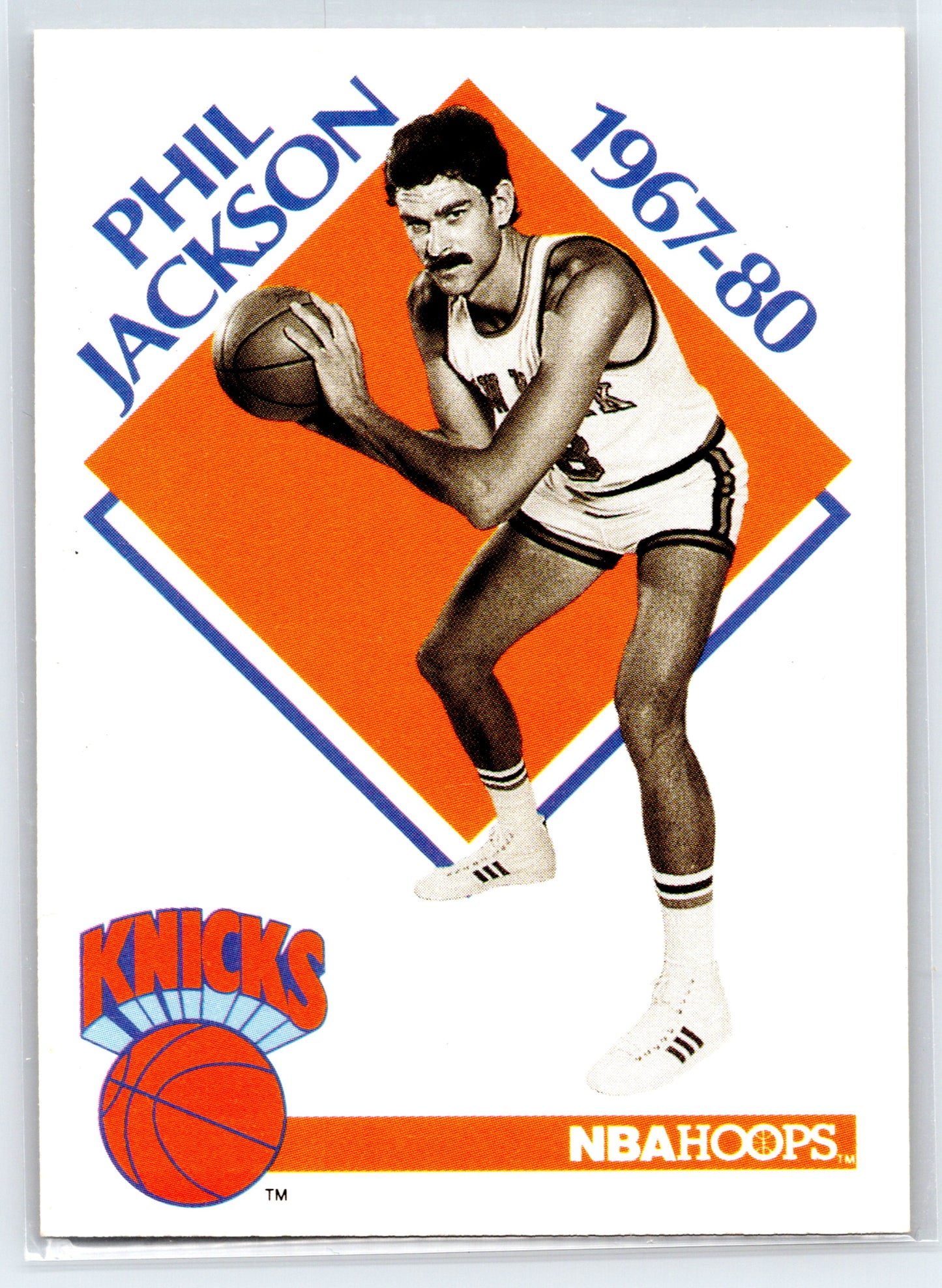 1990-91 Hoops #348 Phil Jackson