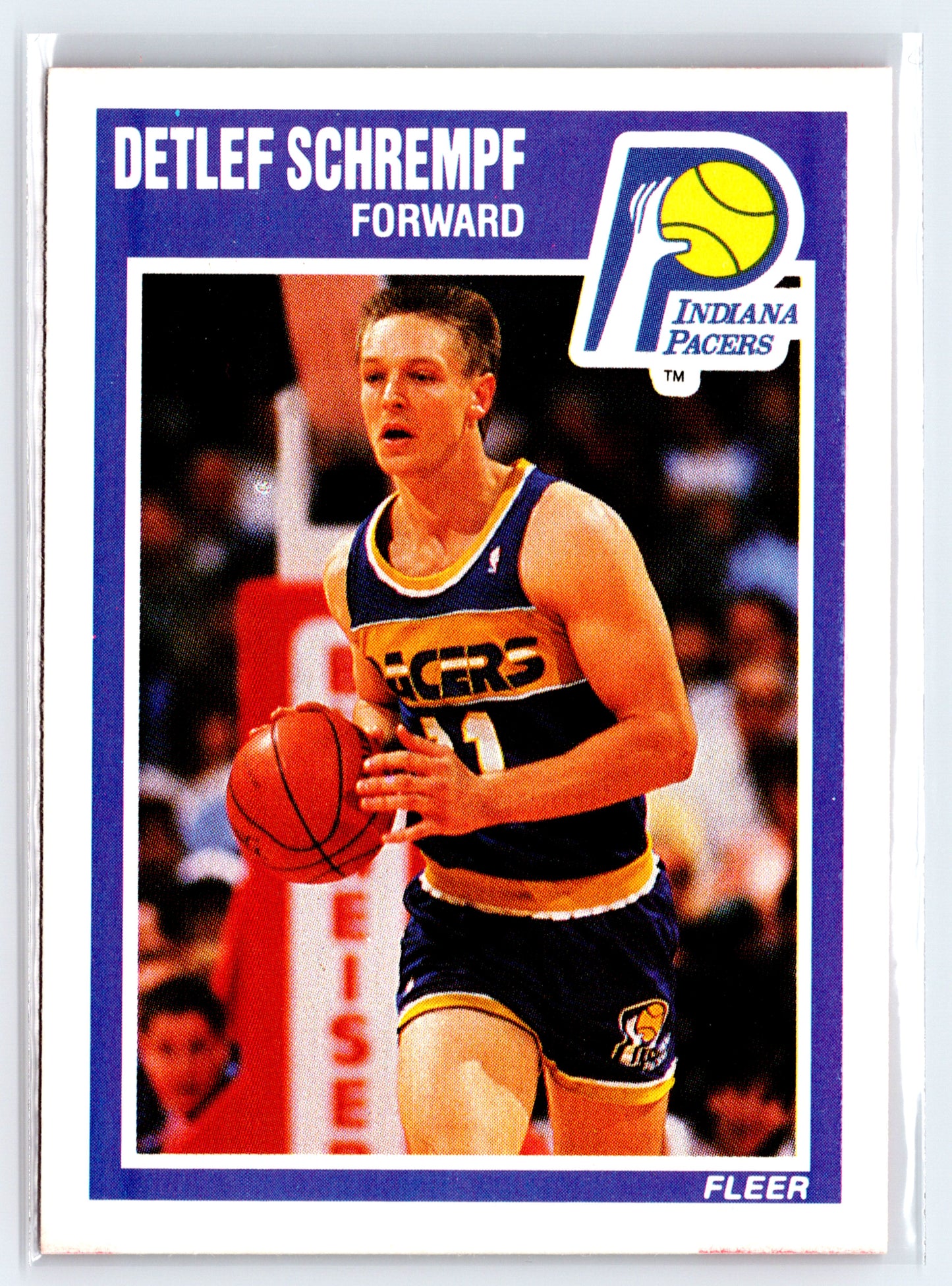 1989-90 Fleer #67 Detlef Schrempf