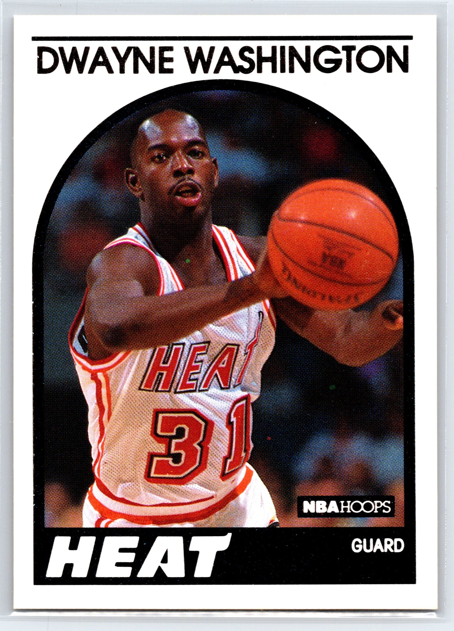 1989-90 Hoops #101 Dwayne Washington