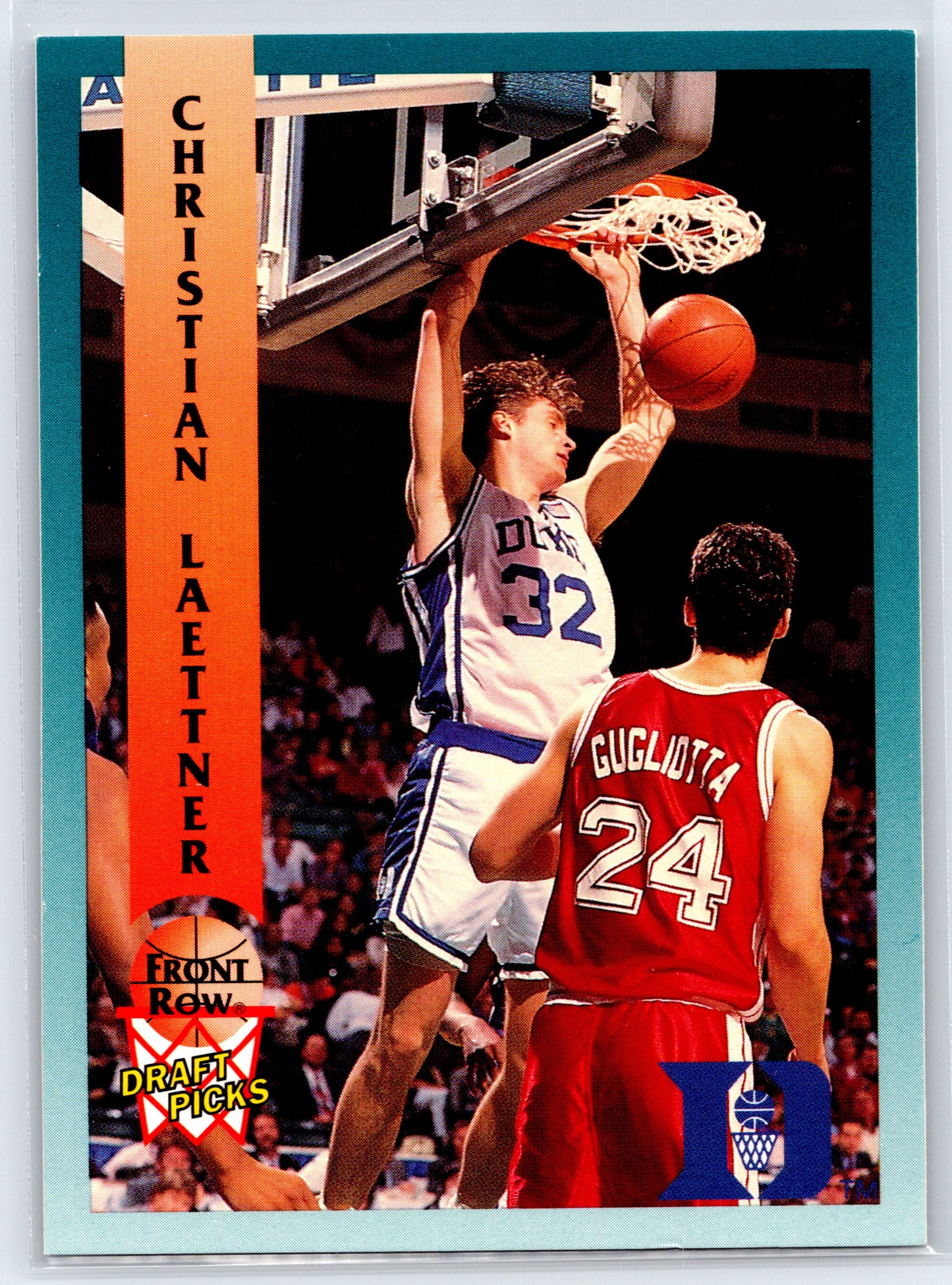 1992 Front Row Draft Picks #91 Christian Laettner