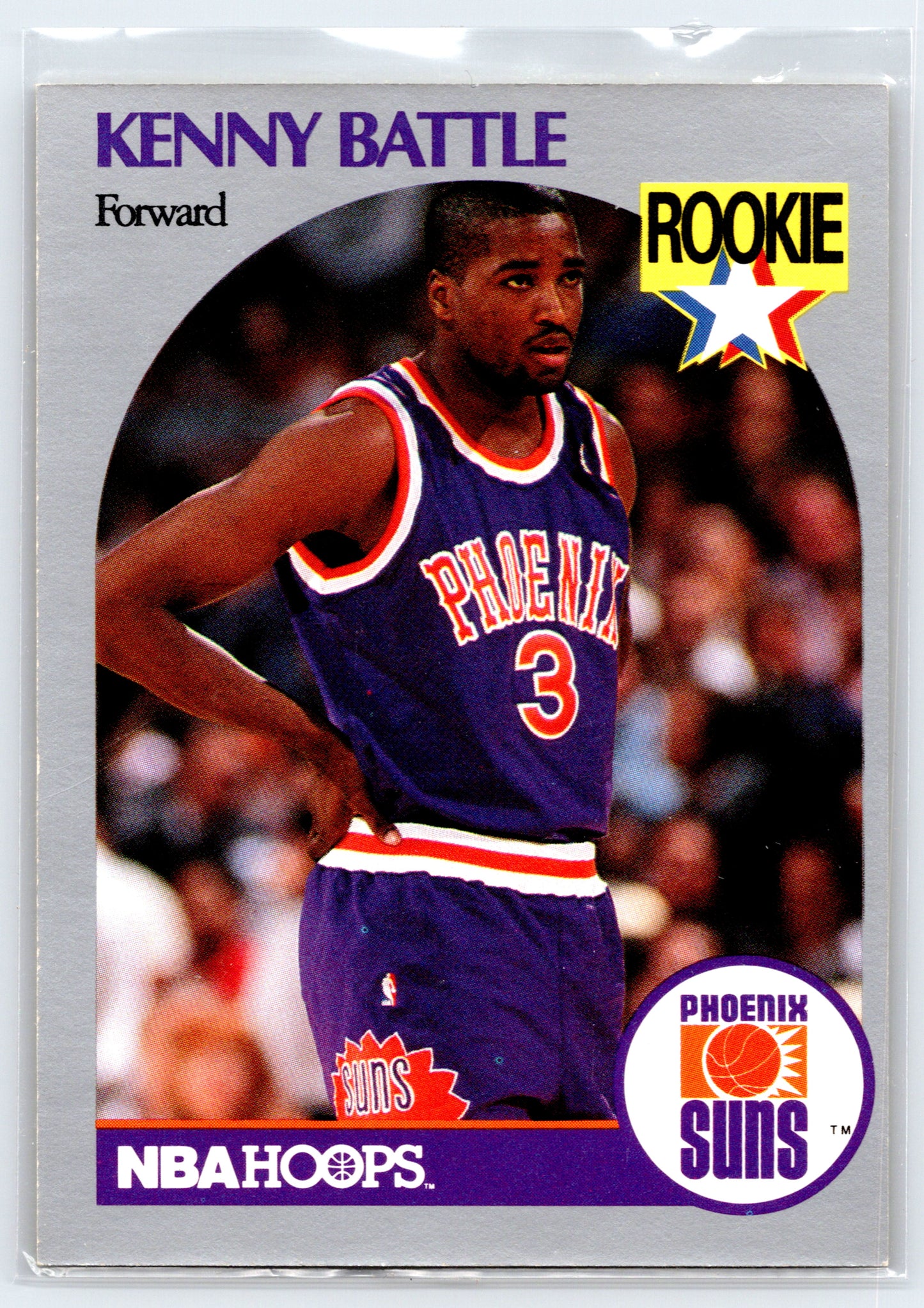 1990-91 Hoops #233 Kenny Battle