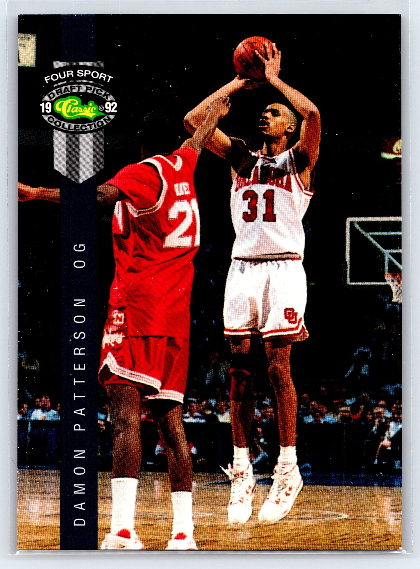 1992 Classic Four Sport #15 Damon Patterson