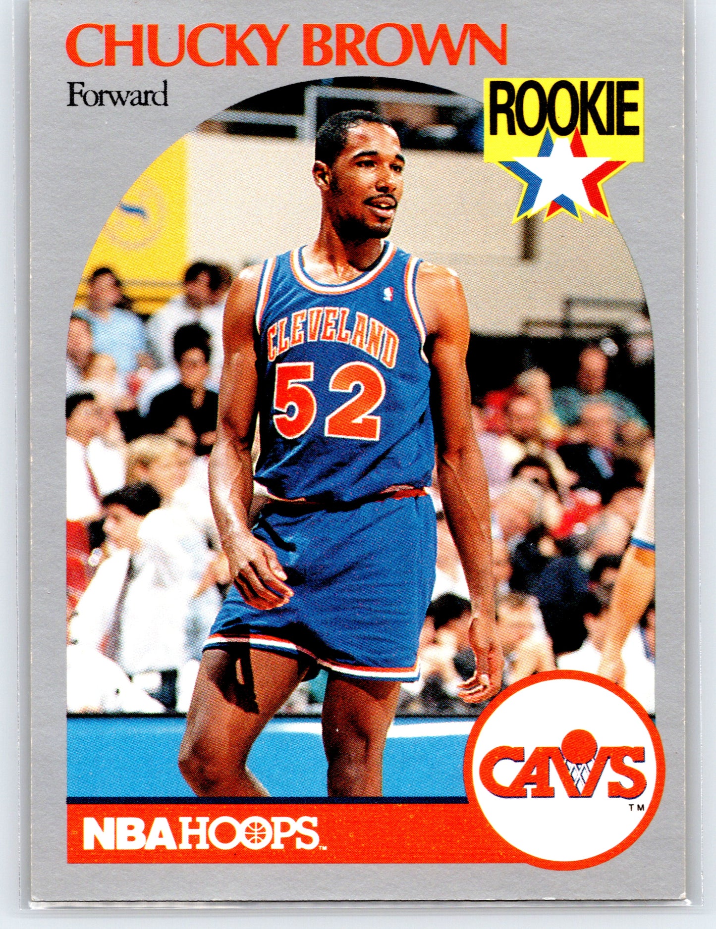 1990-91 Hoops #71 Chucky Brown