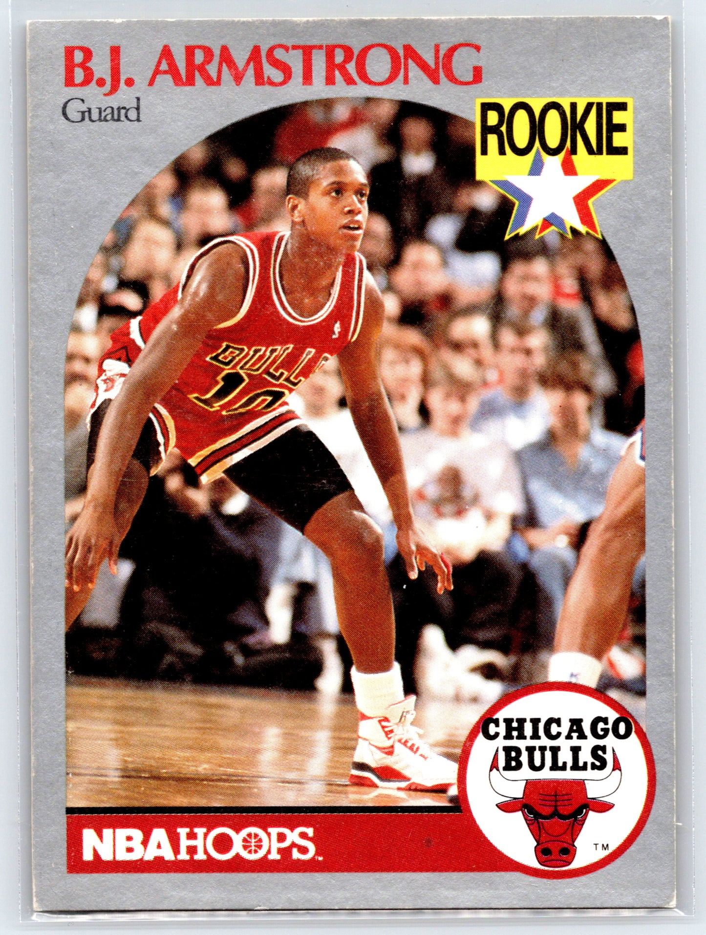 1990-91 Hoops #60 B.J. Armstrong