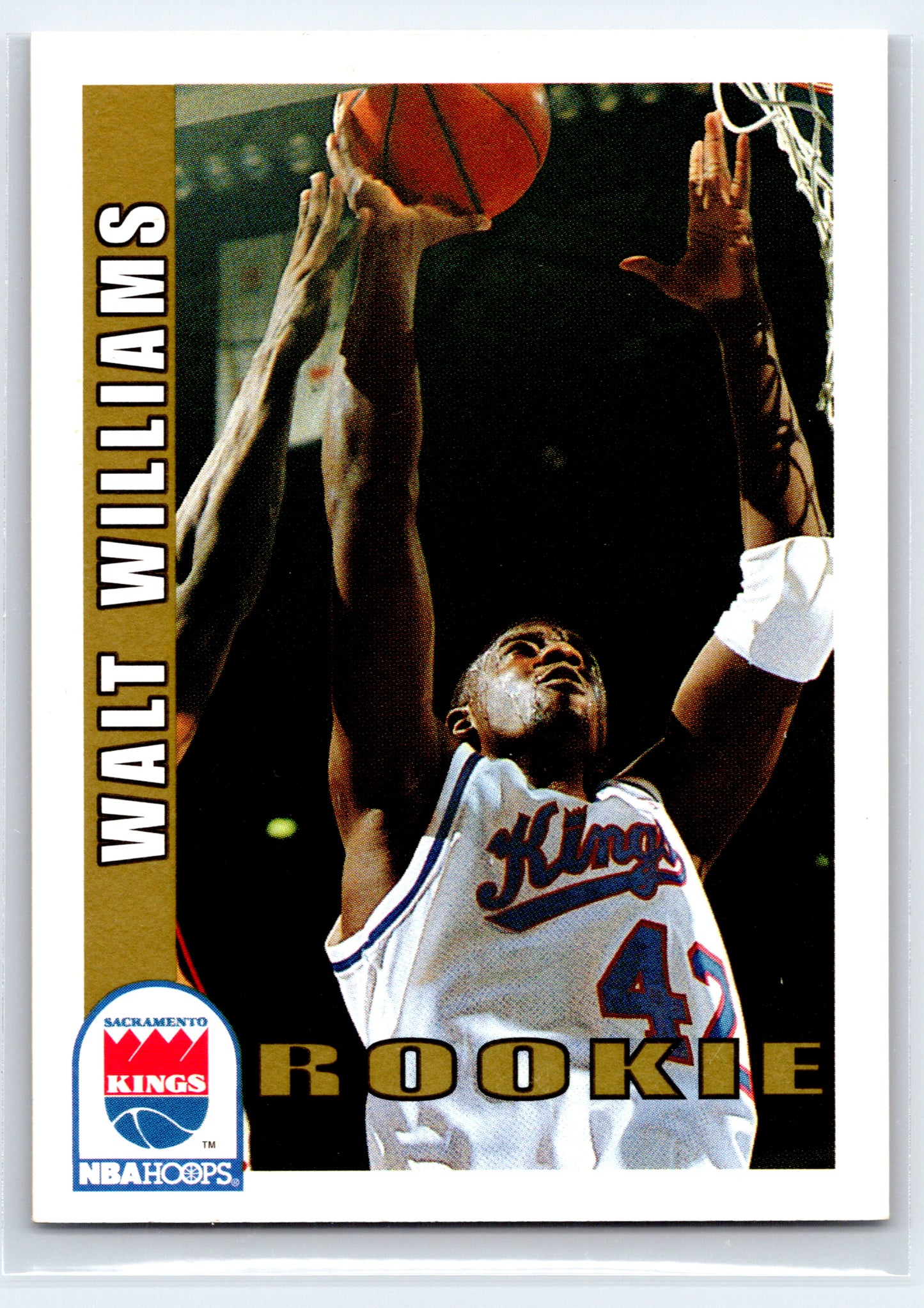 1992-93 Hoops #463 Walt Williams
