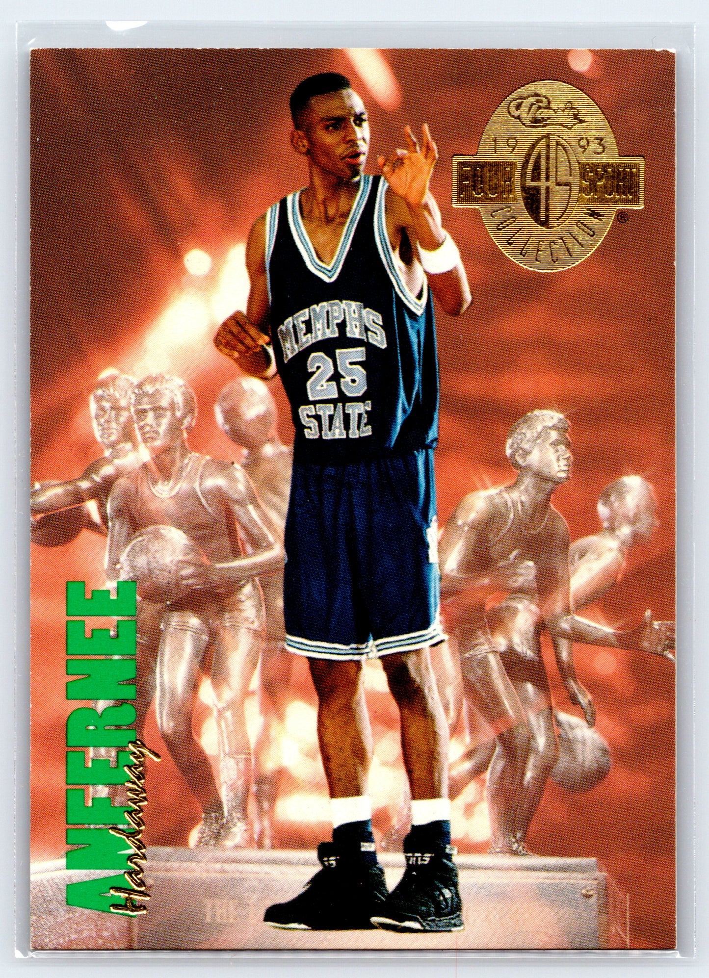 1993 Classic Four Sport #313 Anfernee Hardaway Gold