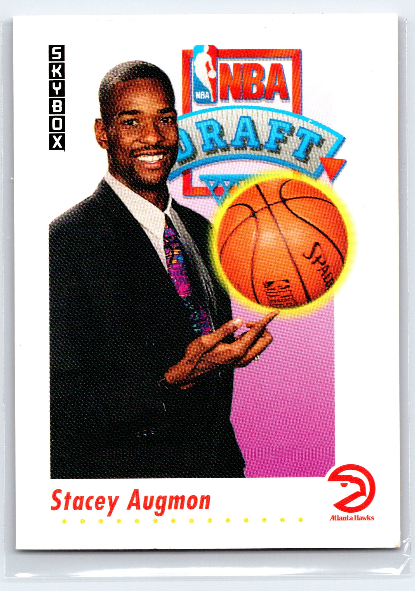 1991-92 SkyBox #521 Stacey Augmon