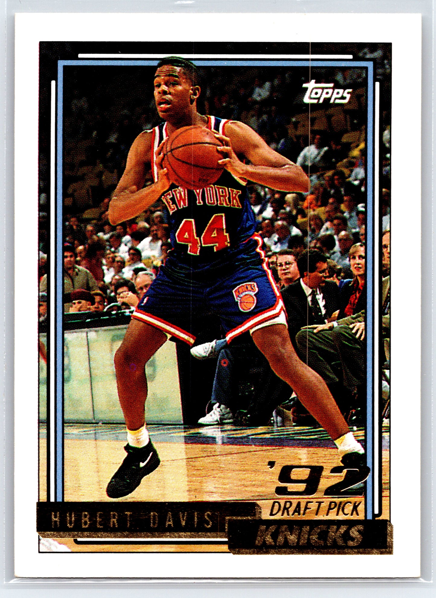1992-93 Topps #381 Hubert Davis Gold