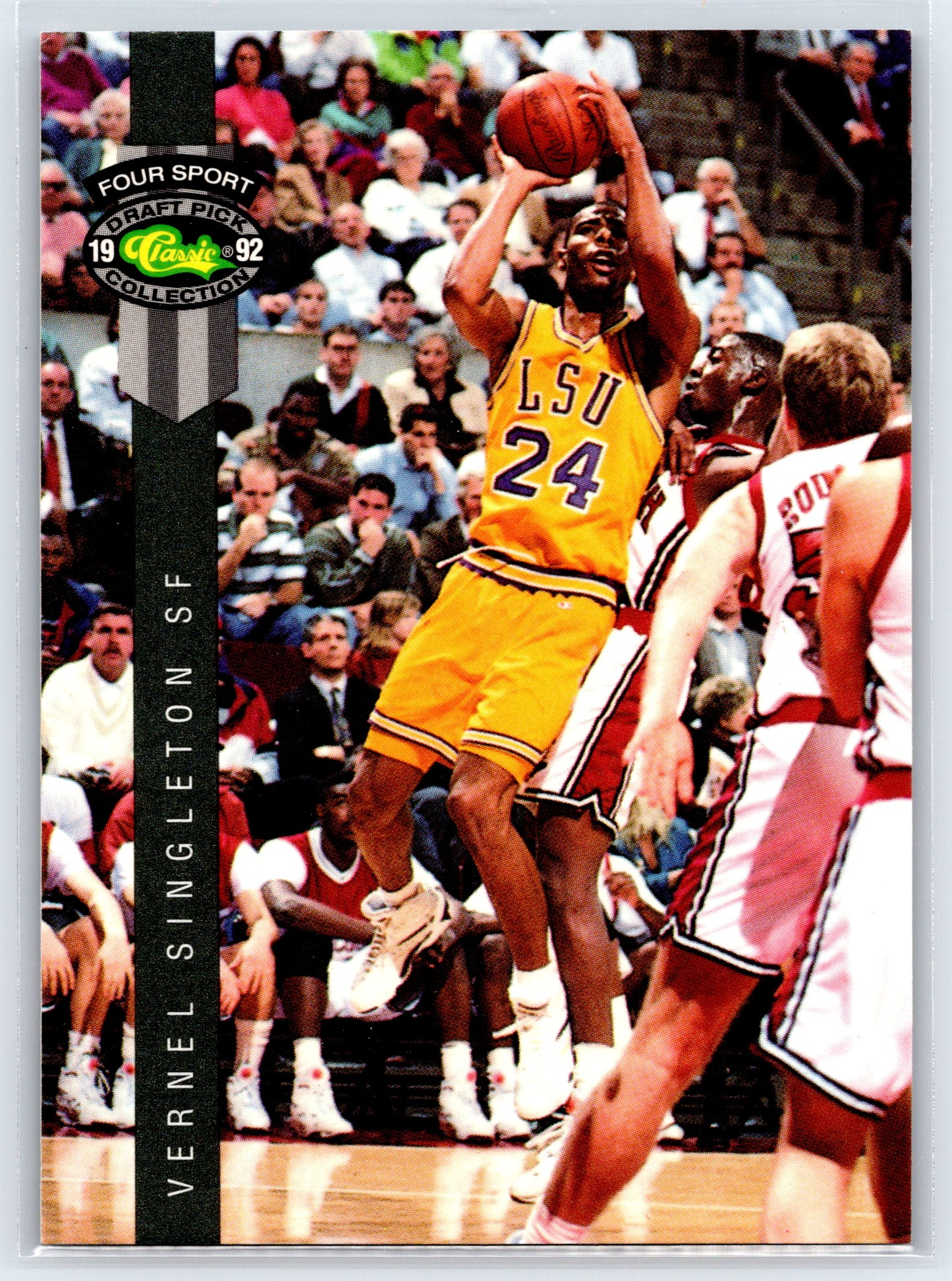 1992 Classic Four Sport #37 Vernel Singleton