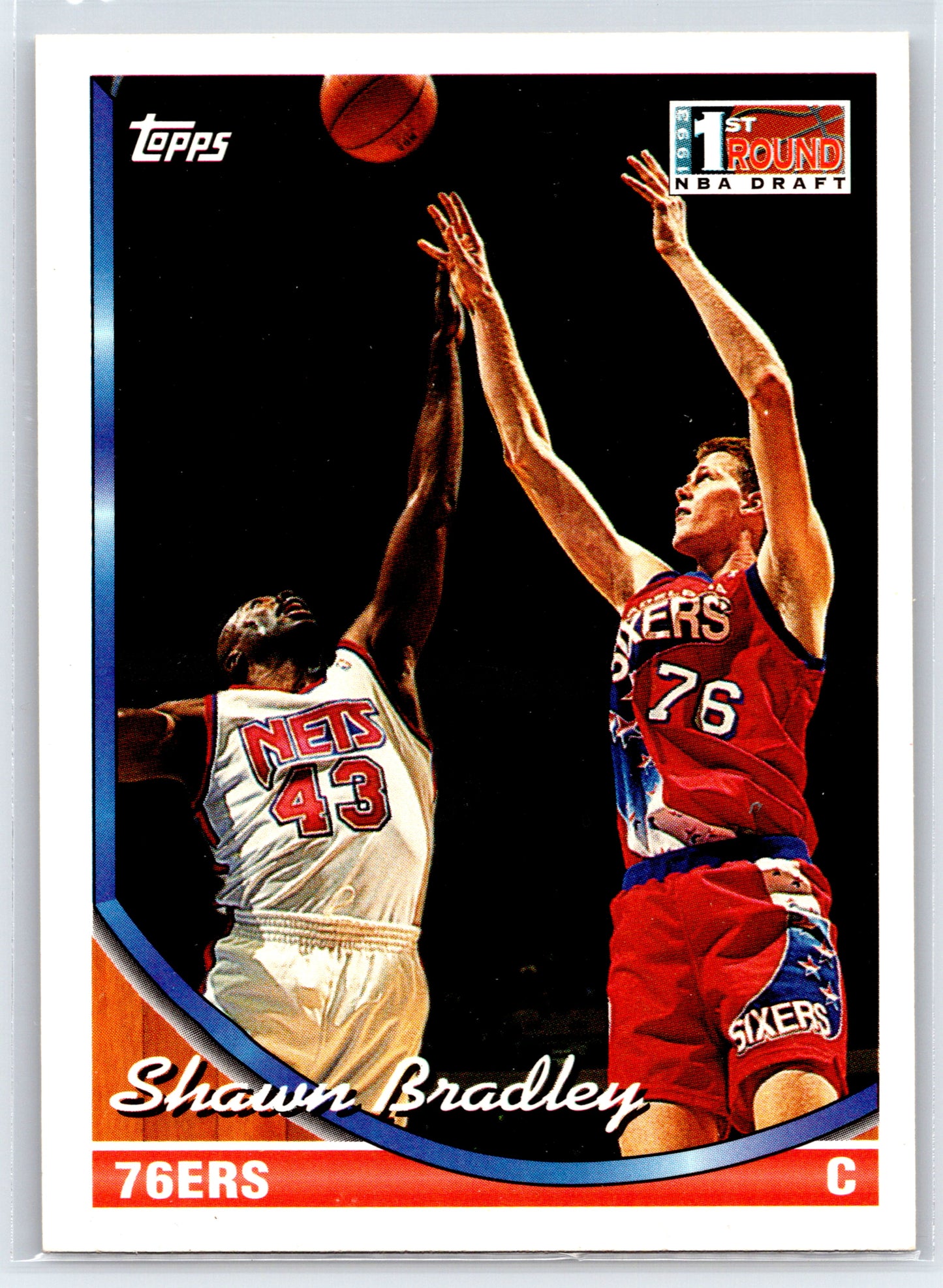 1993-94 Topps #308 Shawn Bradley