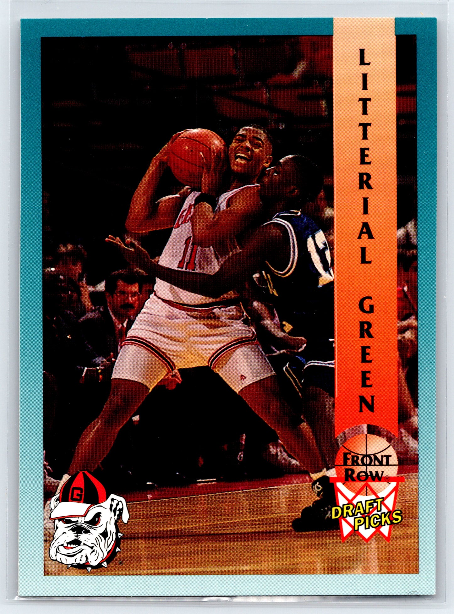 1992 Front Row Draft Picks #27 Litterial Green