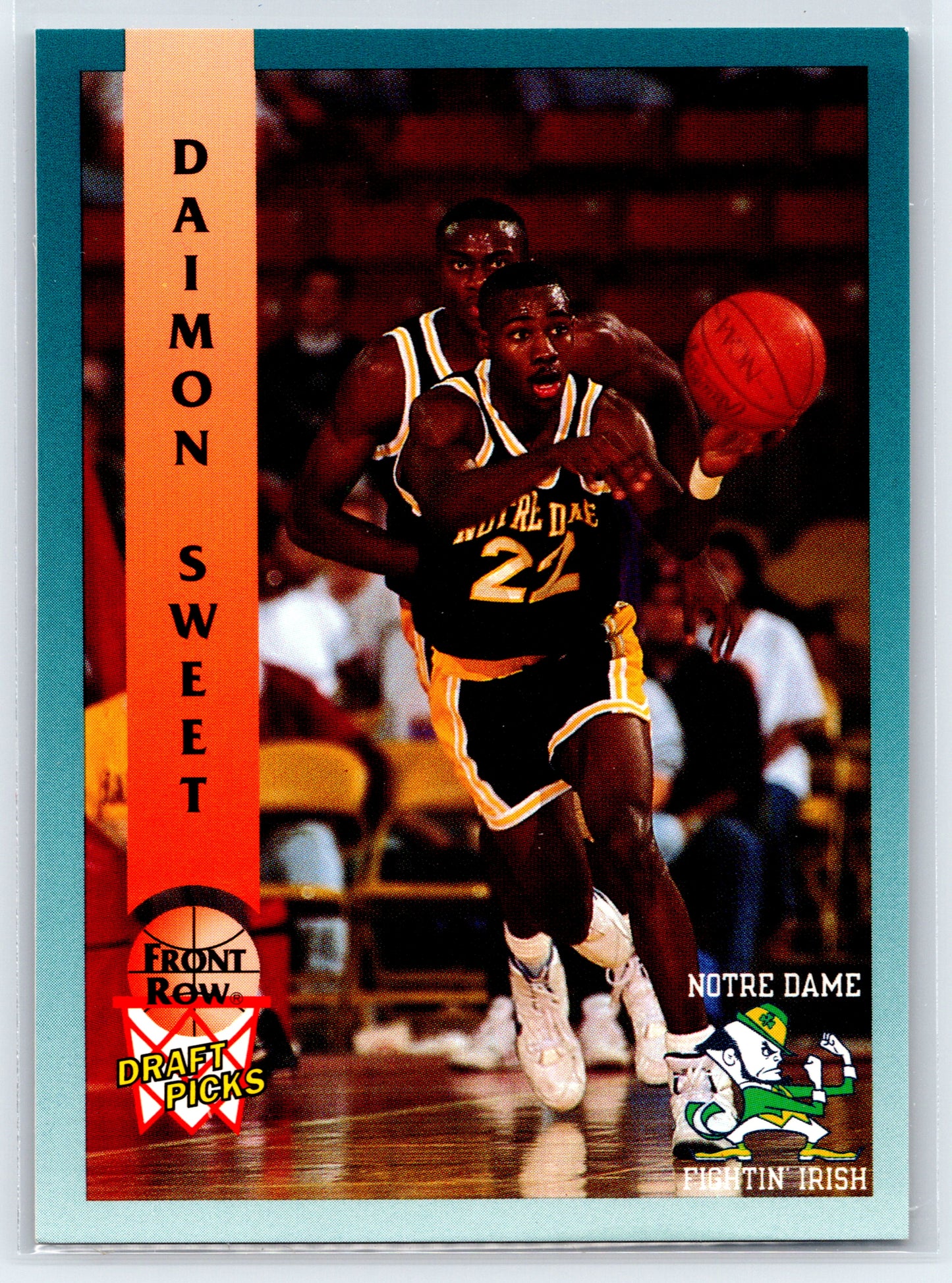 1992 Front Row Draft Picks #67 Daimon Sweet