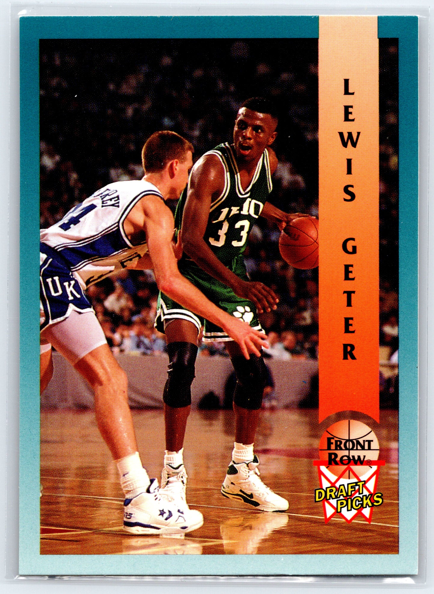 1992 Front Row Draft Picks #25 Lewis Geter