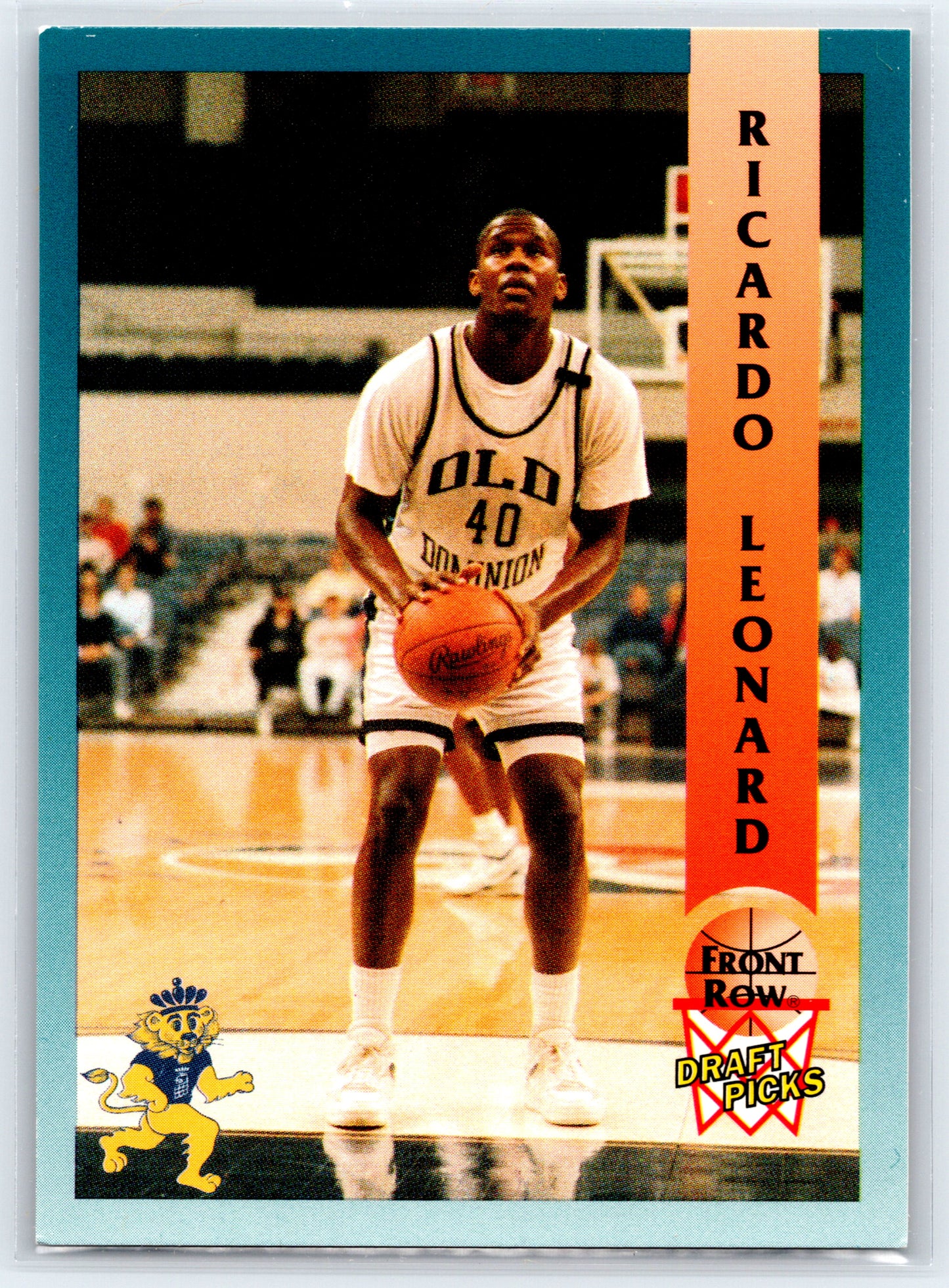 1992 Front Row Draft Picks #39 Ricardo Leonard